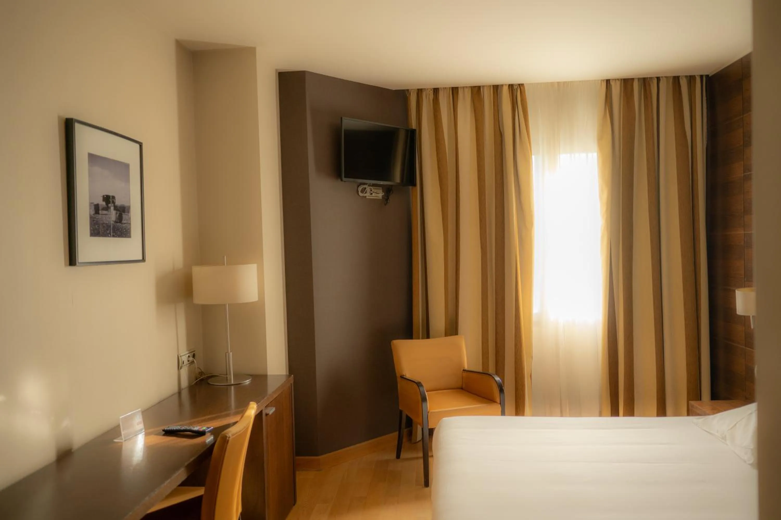 Bed in Hotel FC Villalba