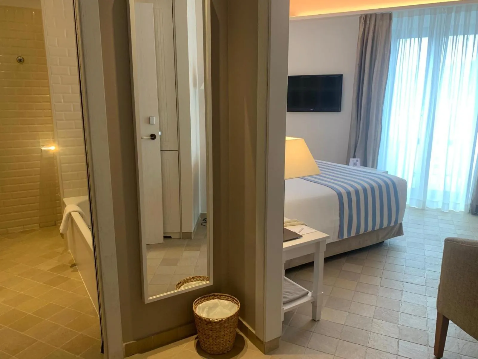 Bed in Hotel Playa Sol