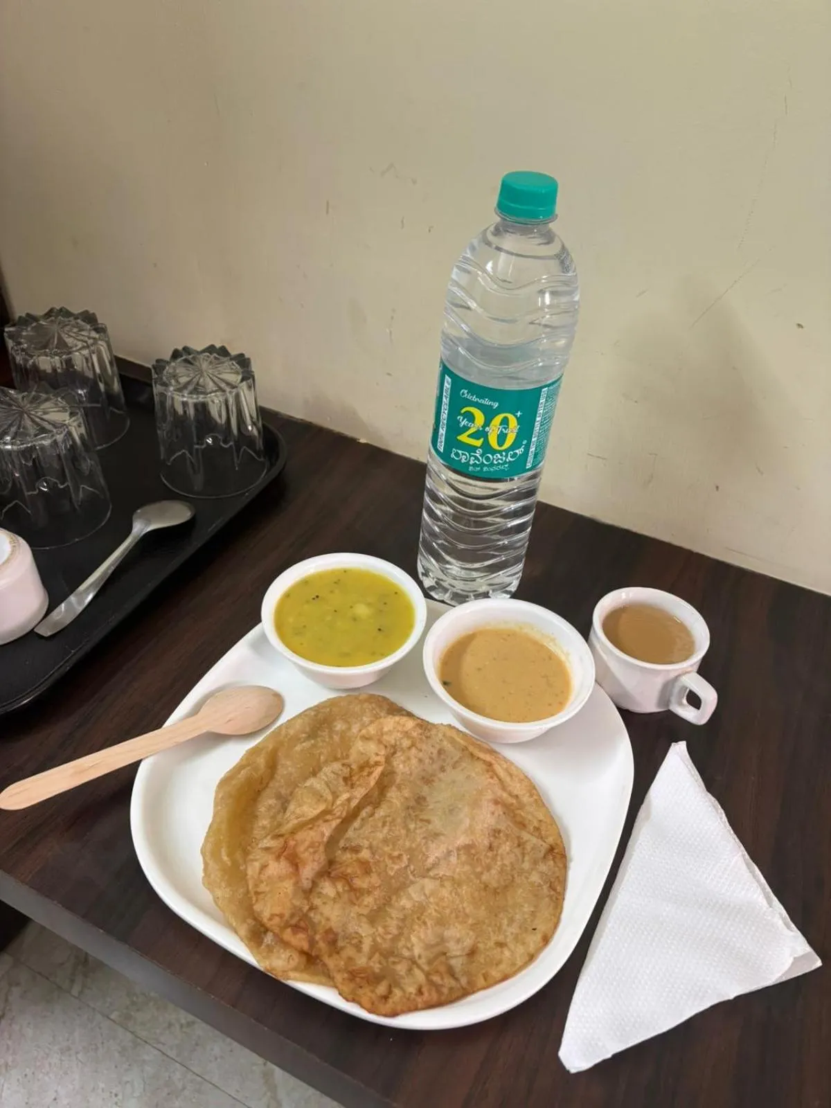 Breakfast in Hotel East park Electronic City