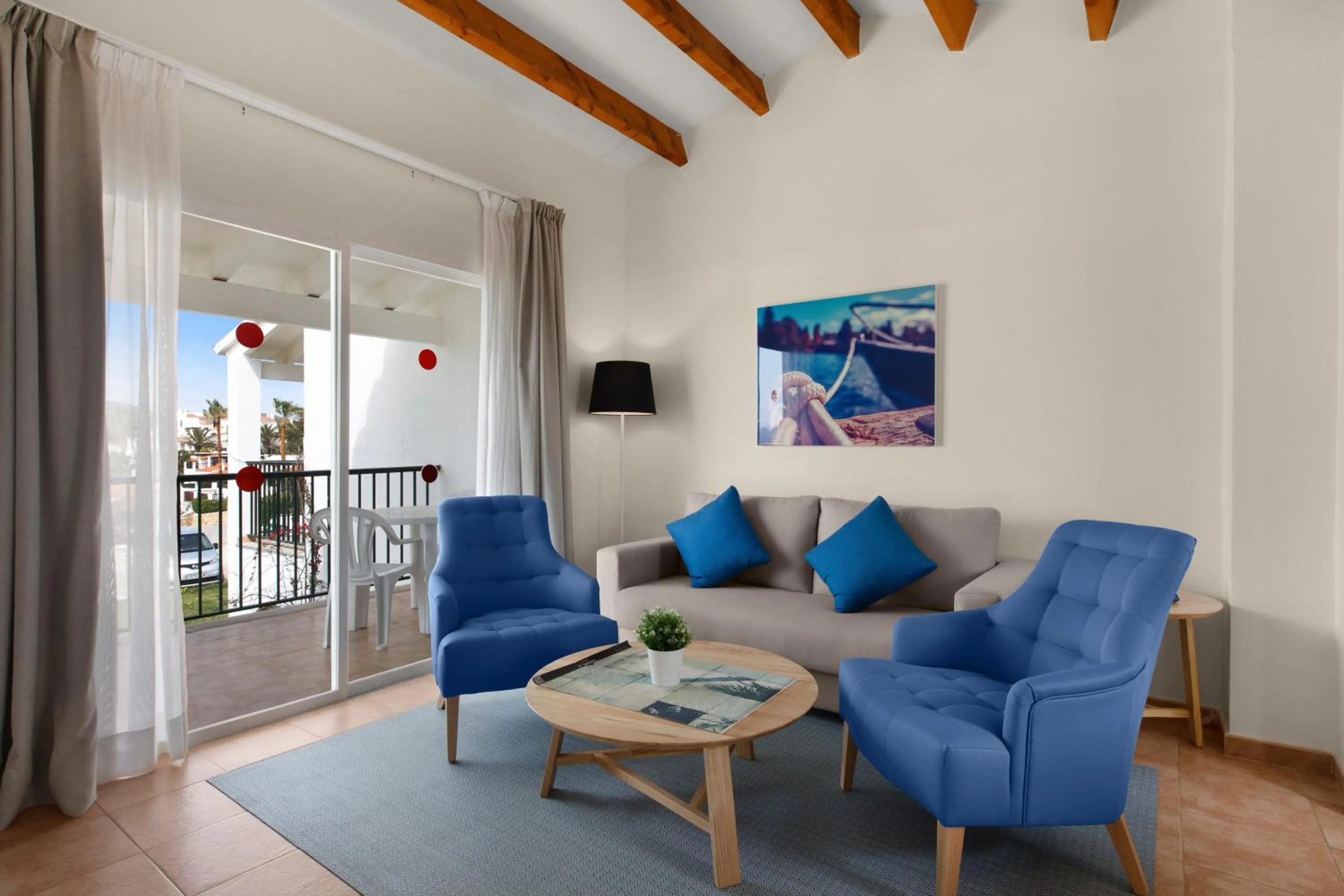 Seating area in TRH Tirant Playa