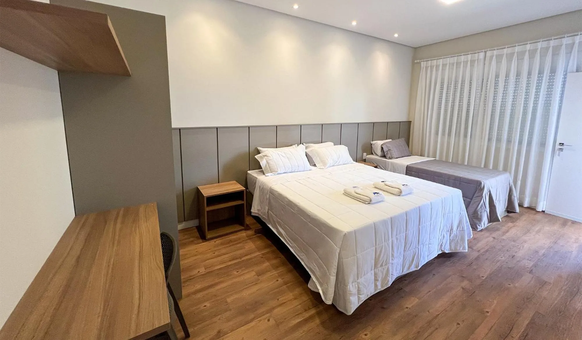 Bed in Pousada Vila Craton Canastra