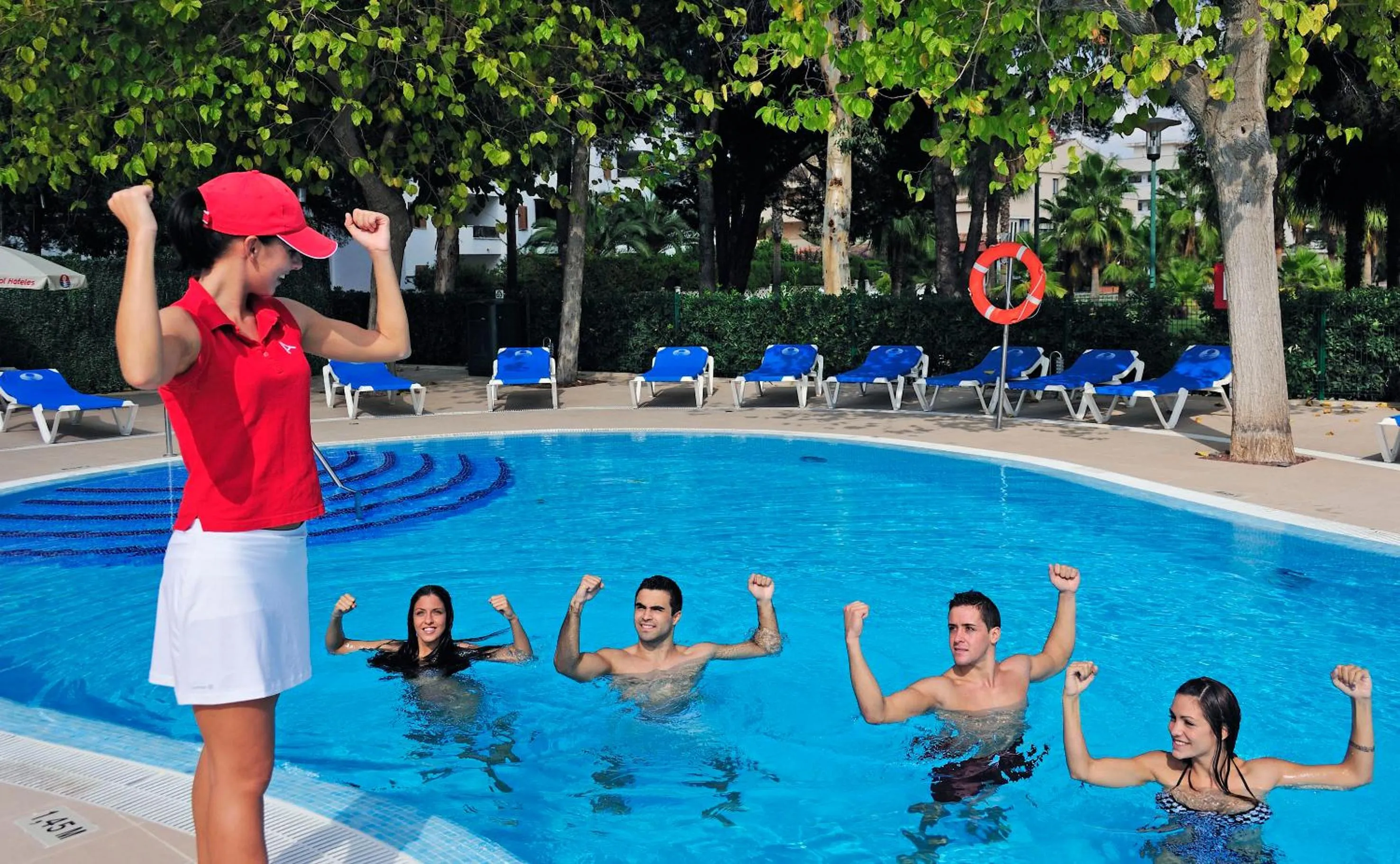 Swimming pool in Sol Palmanova Mallorca