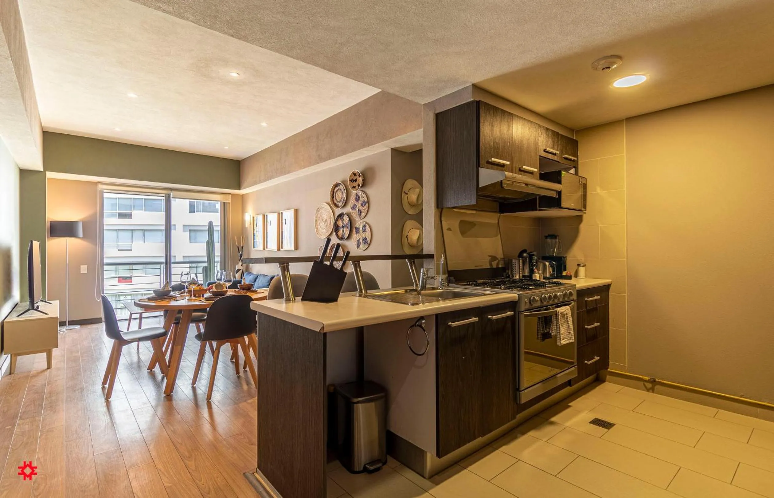 Kitchen or kitchenette in Casa Vive Grand by Kukun