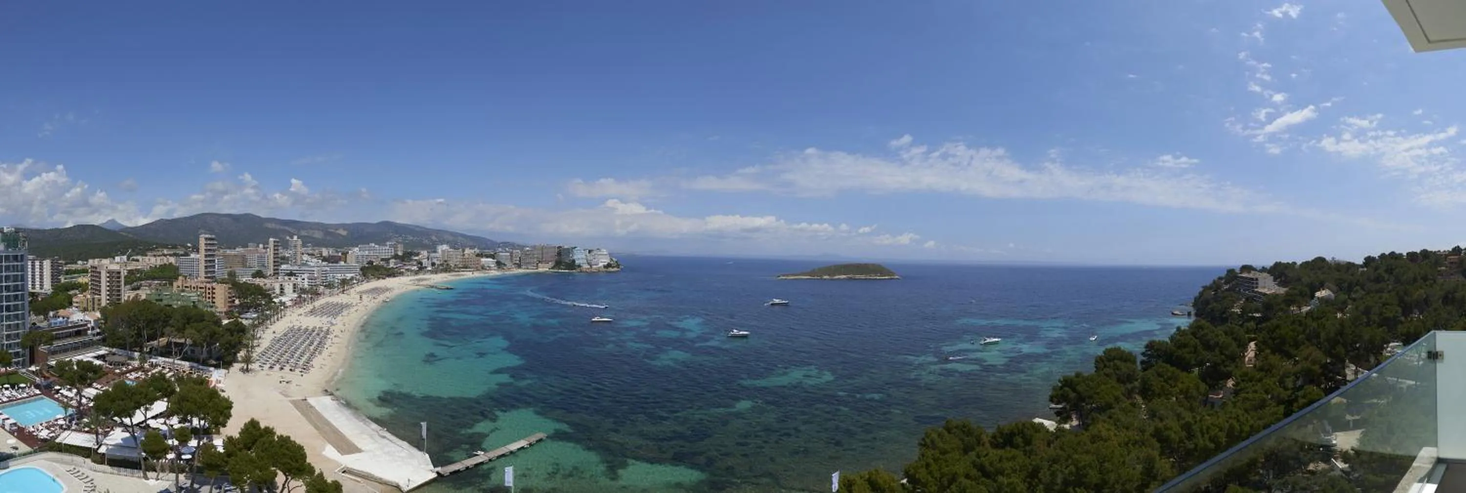 View (from property/room) in Meliá Calviá Beach