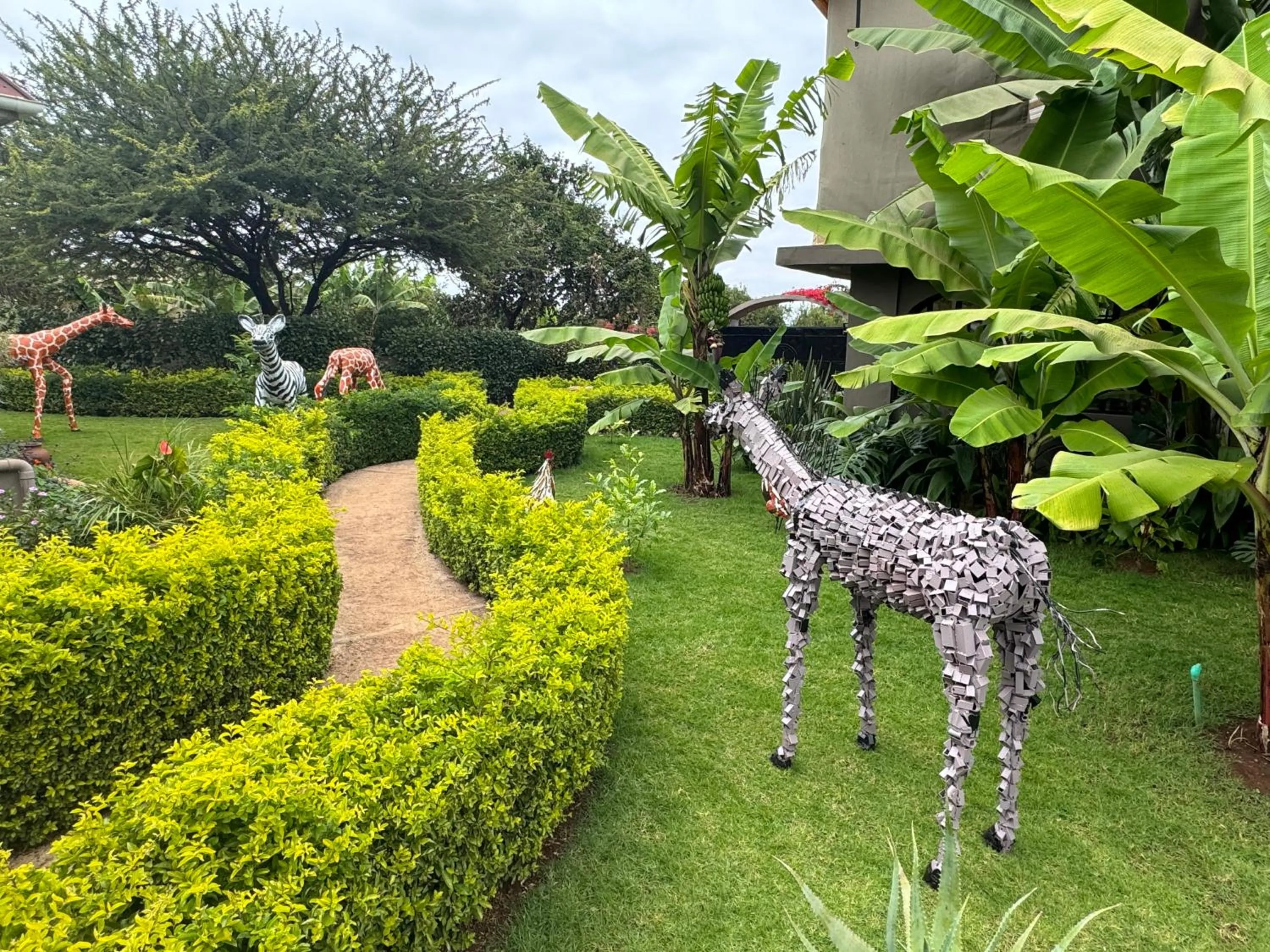 Garden in Heart and Soul Lodge