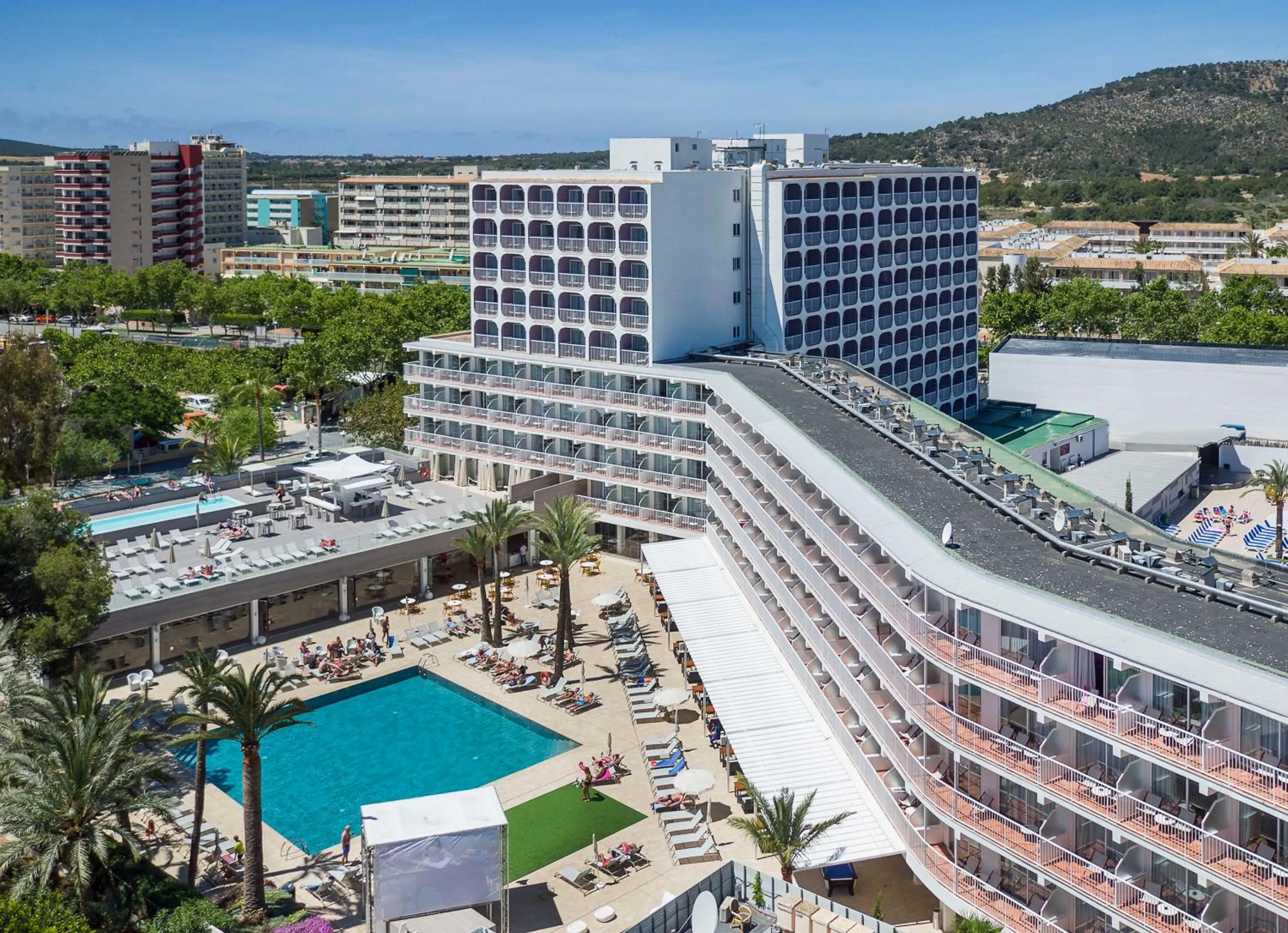 Bird's eye view in Sol House The Studio - Calviá Beach - Adults Only