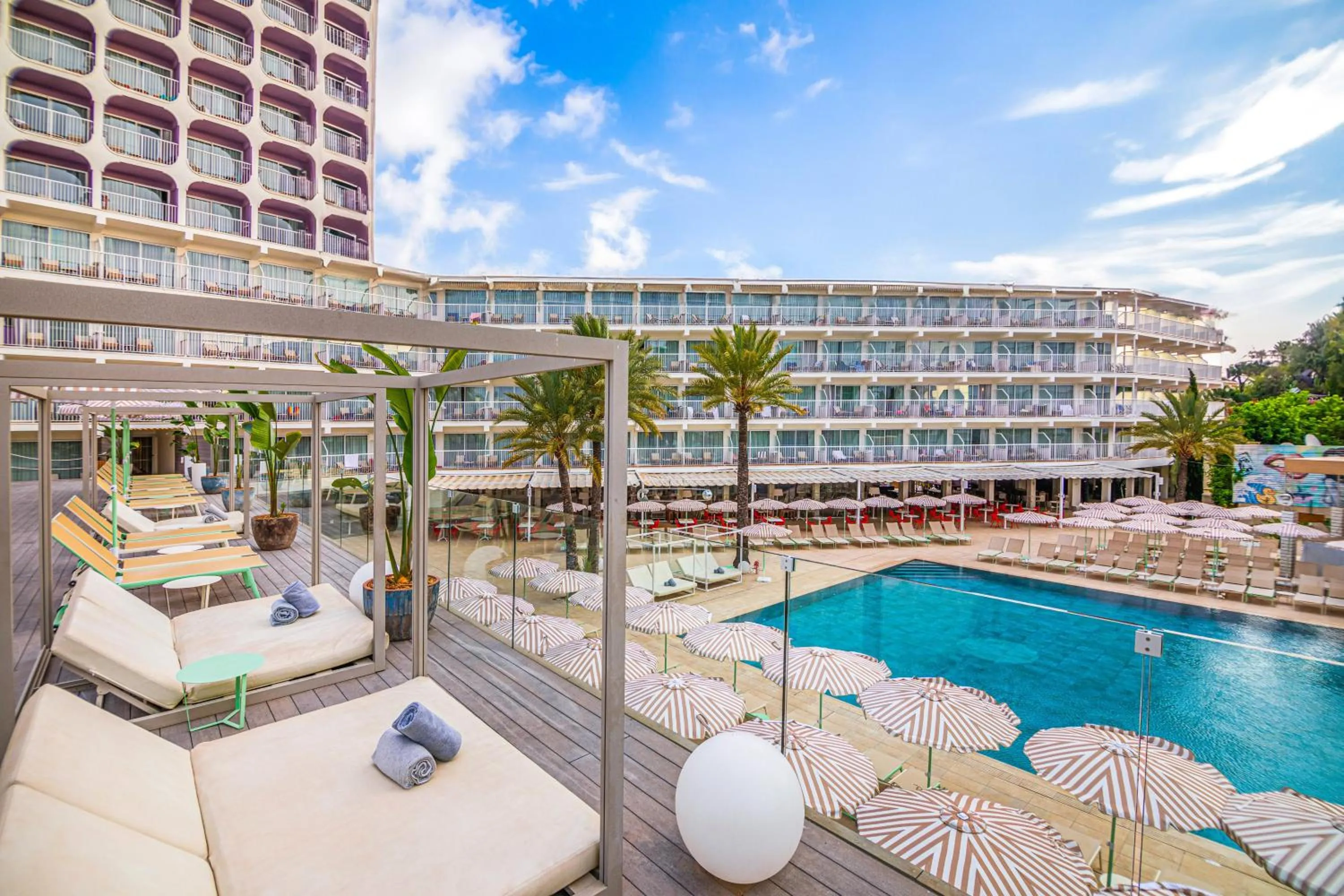 Swimming pool in Sol House The Studio - Calviá Beach - Adults Only