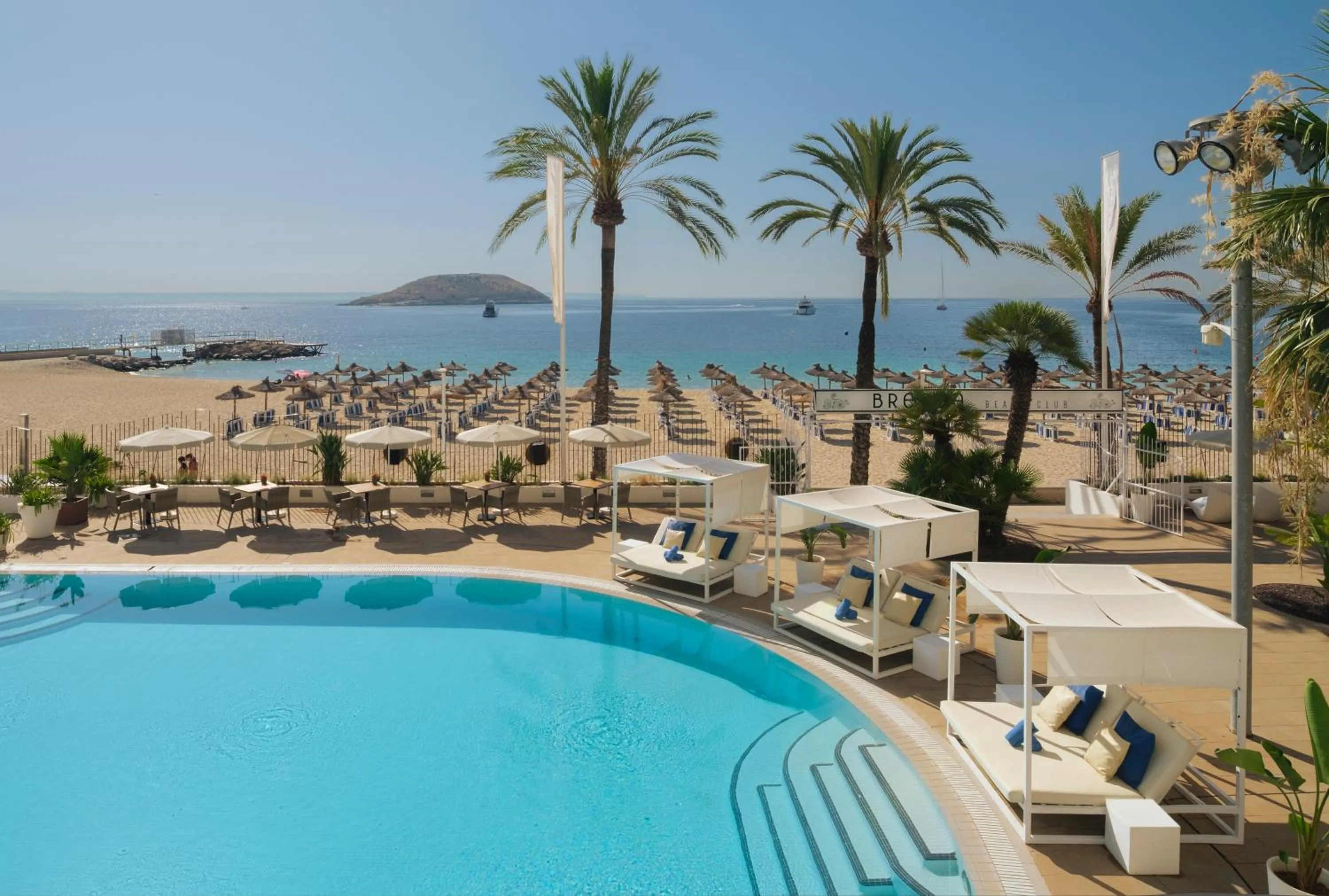 Sea view in Sol House The Studio - Calviá Beach - Adults Only