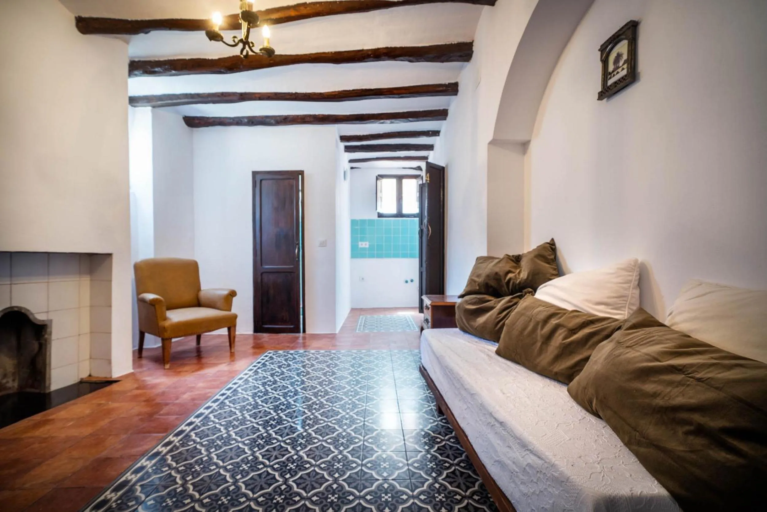 Living room in 7 Pisos Casa Rural de Pueblo