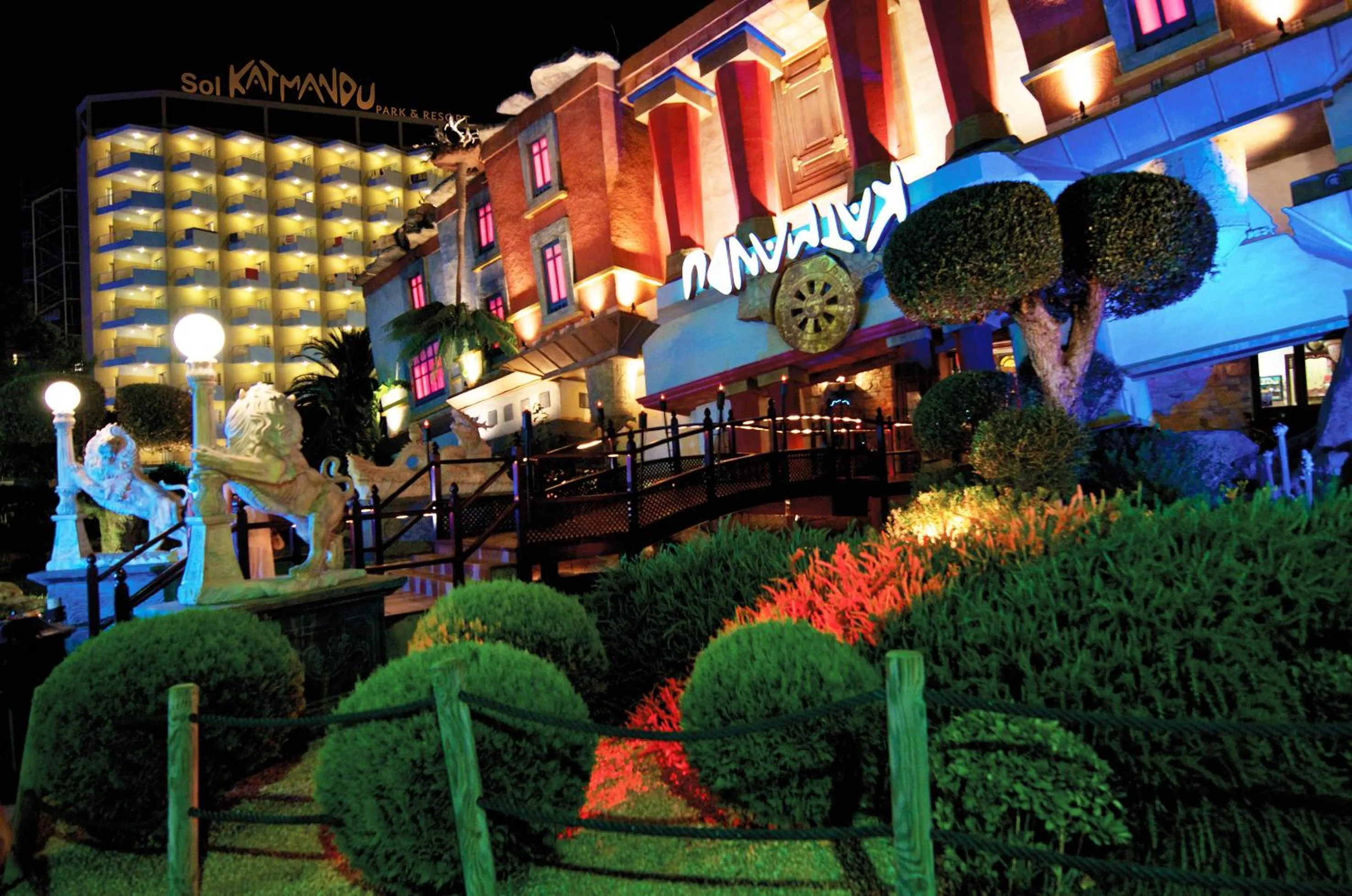 Property building in Sol Katmandu Park & Resort