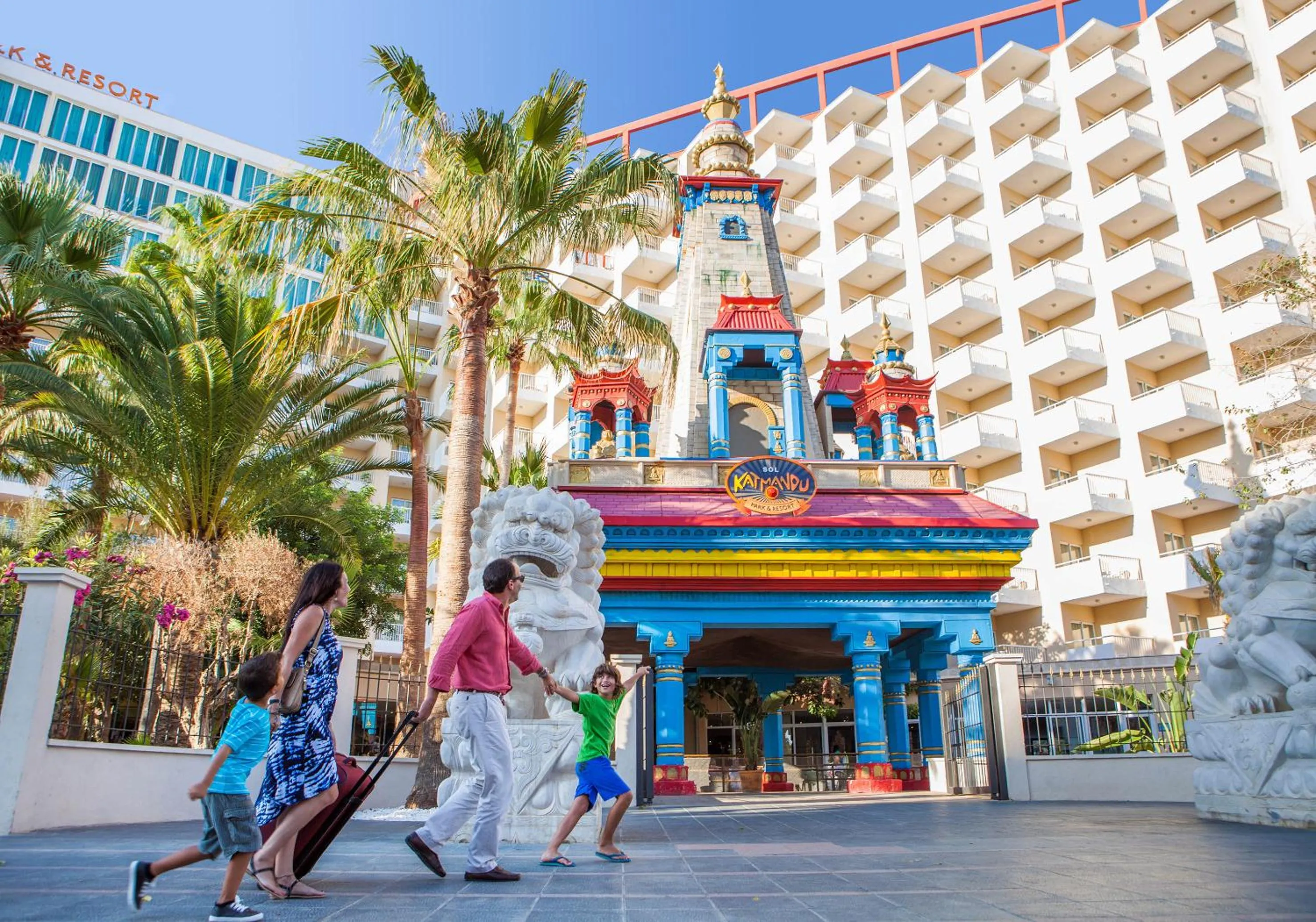 Property building in Sol Katmandu Park & Resort