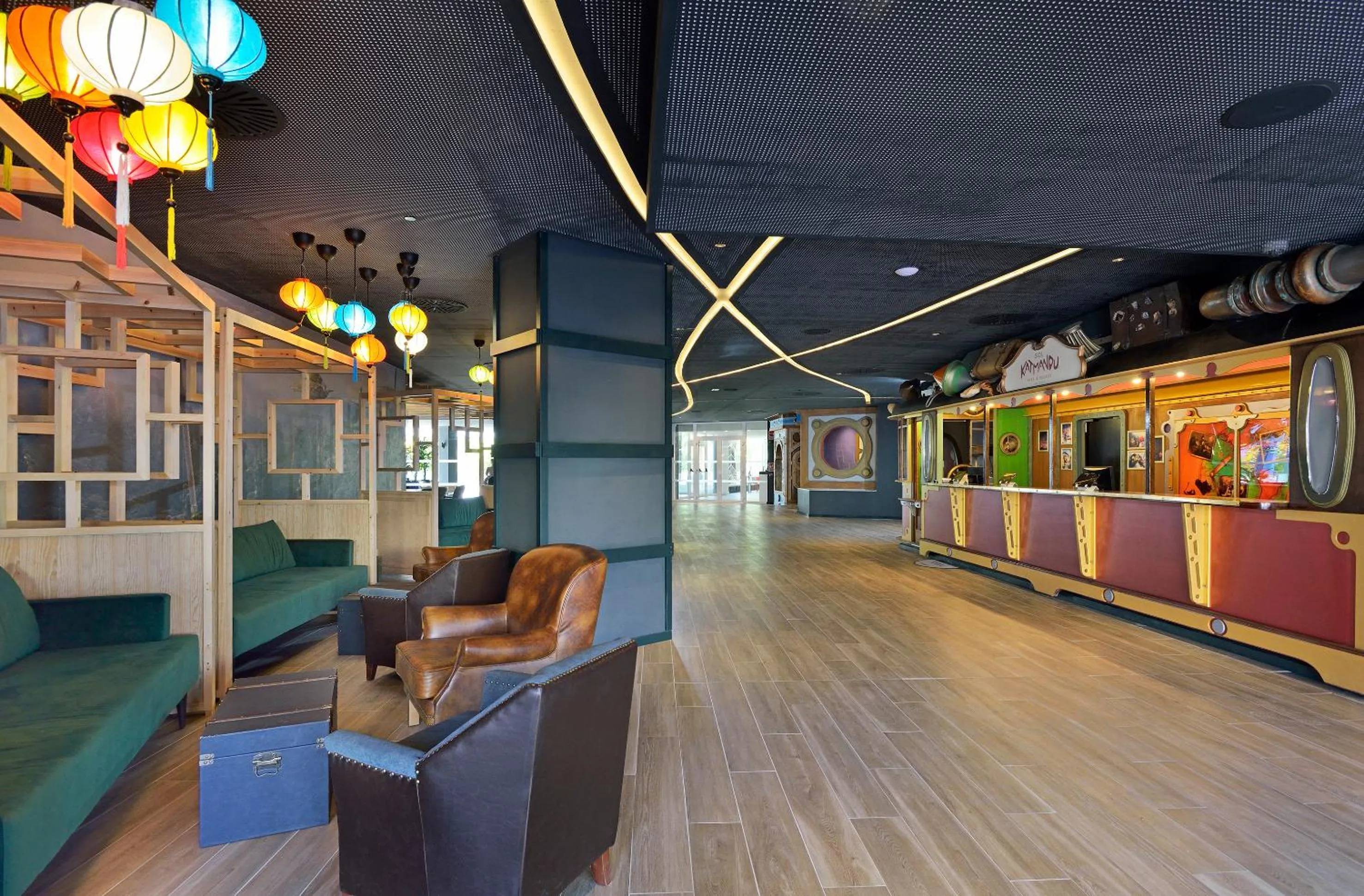 Lobby or reception in Sol Katmandu Park & Resort