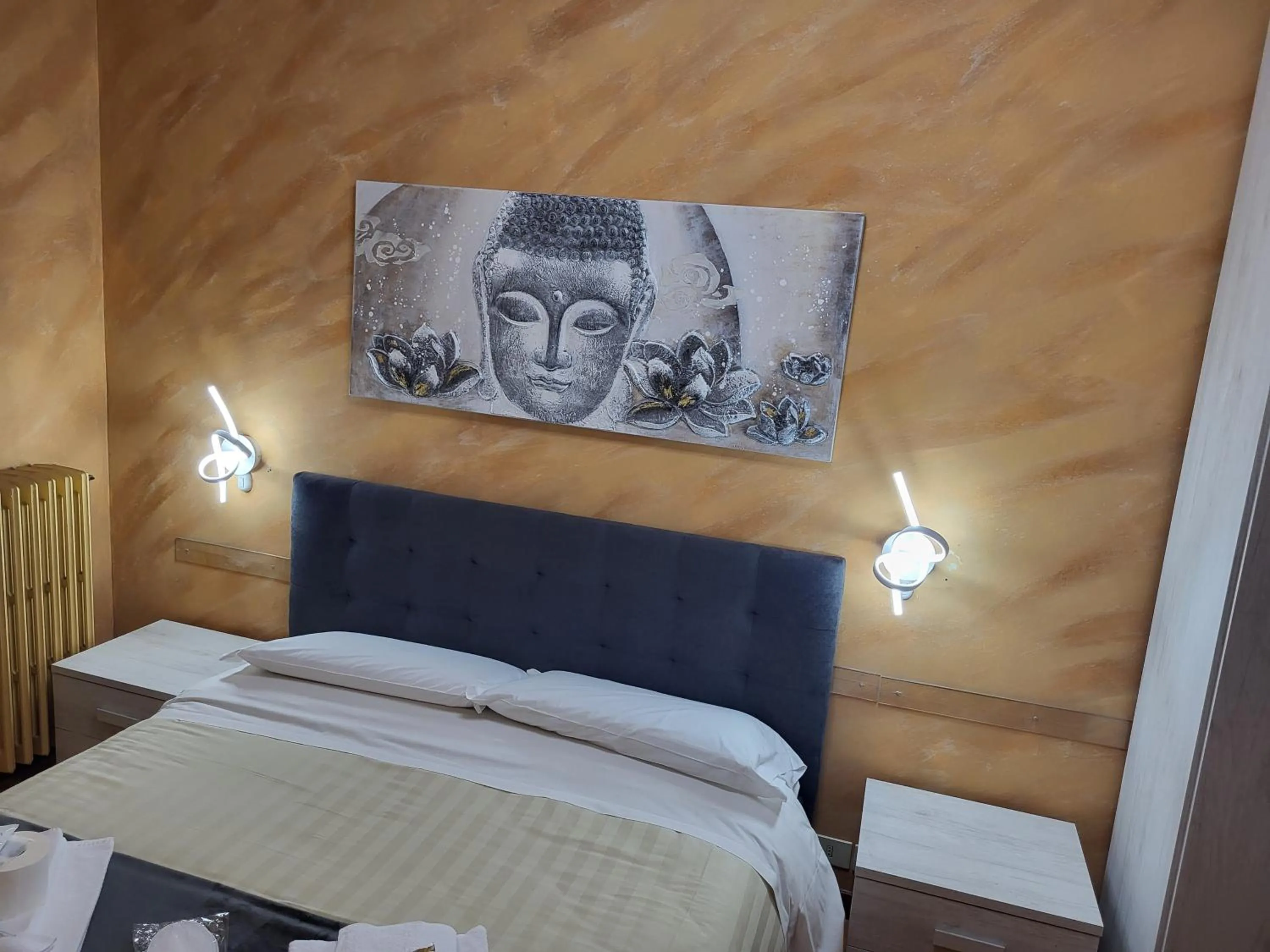 Bed in HOTEL RISTORANTE DELLE VALLI