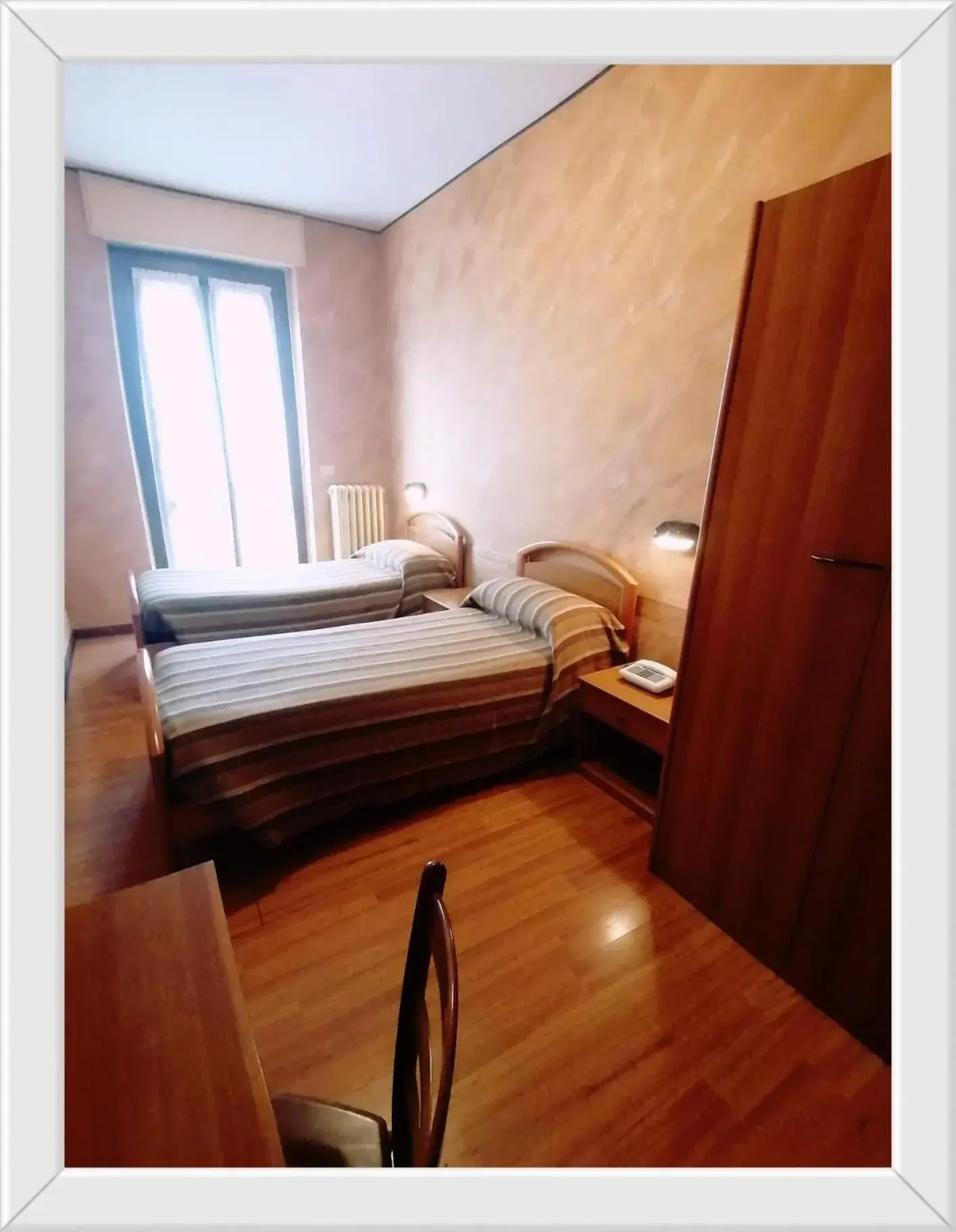 Twin Room - single occupancy in HOTEL RISTORANTE DELLE VALLI Twin Room - single occupancy in HOTEL RISTORANTE DELLE VALLI