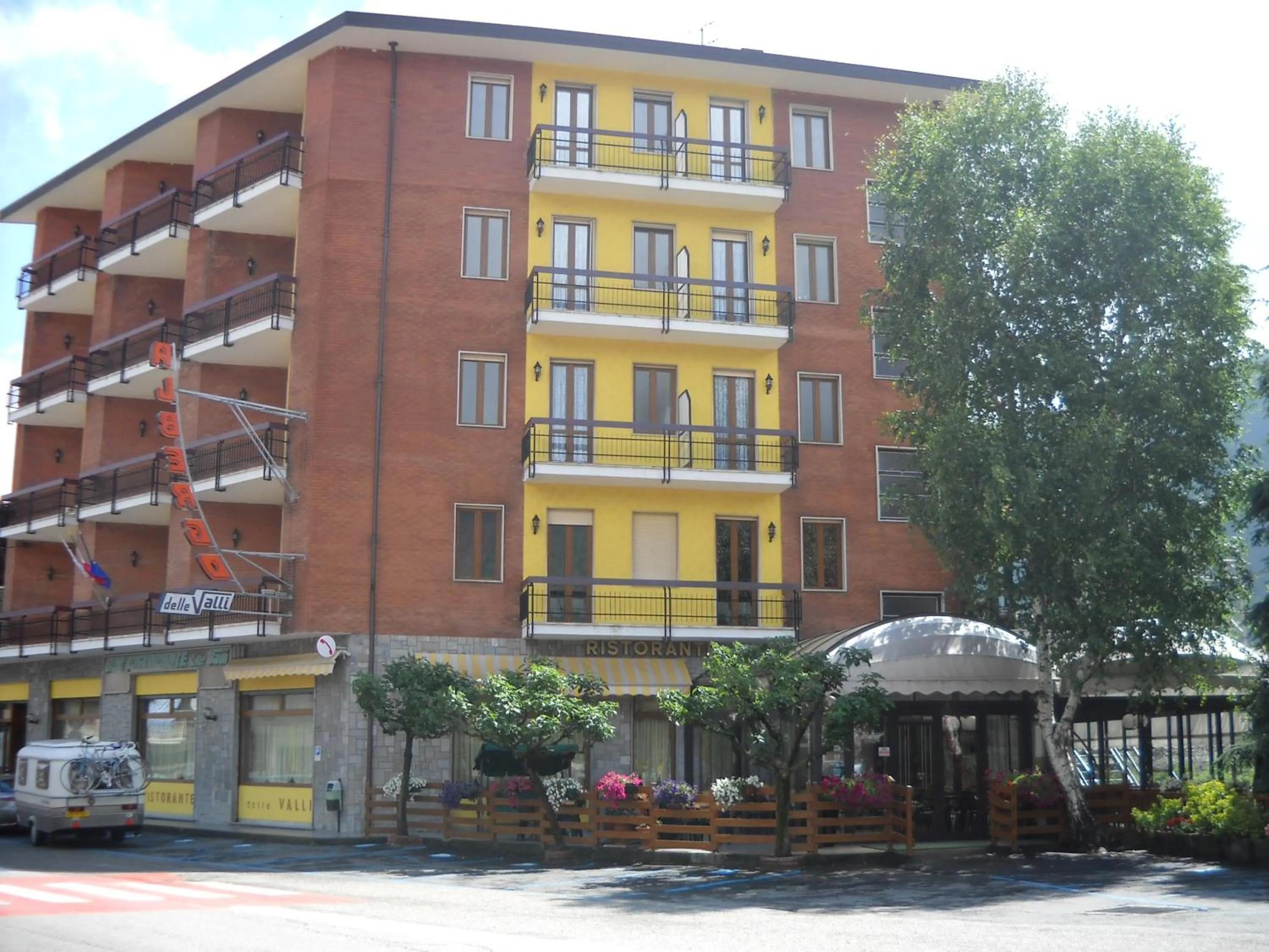 Property building in HOTEL RISTORANTE DELLE VALLI