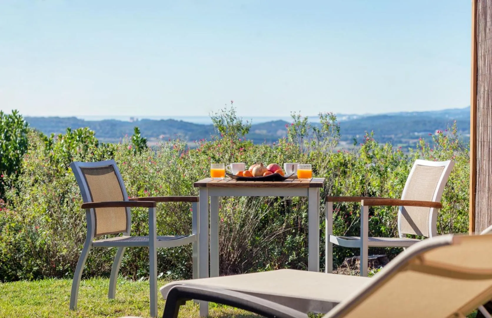 Balcony/Terrace in Mas Ses Vinyes - Adults Only