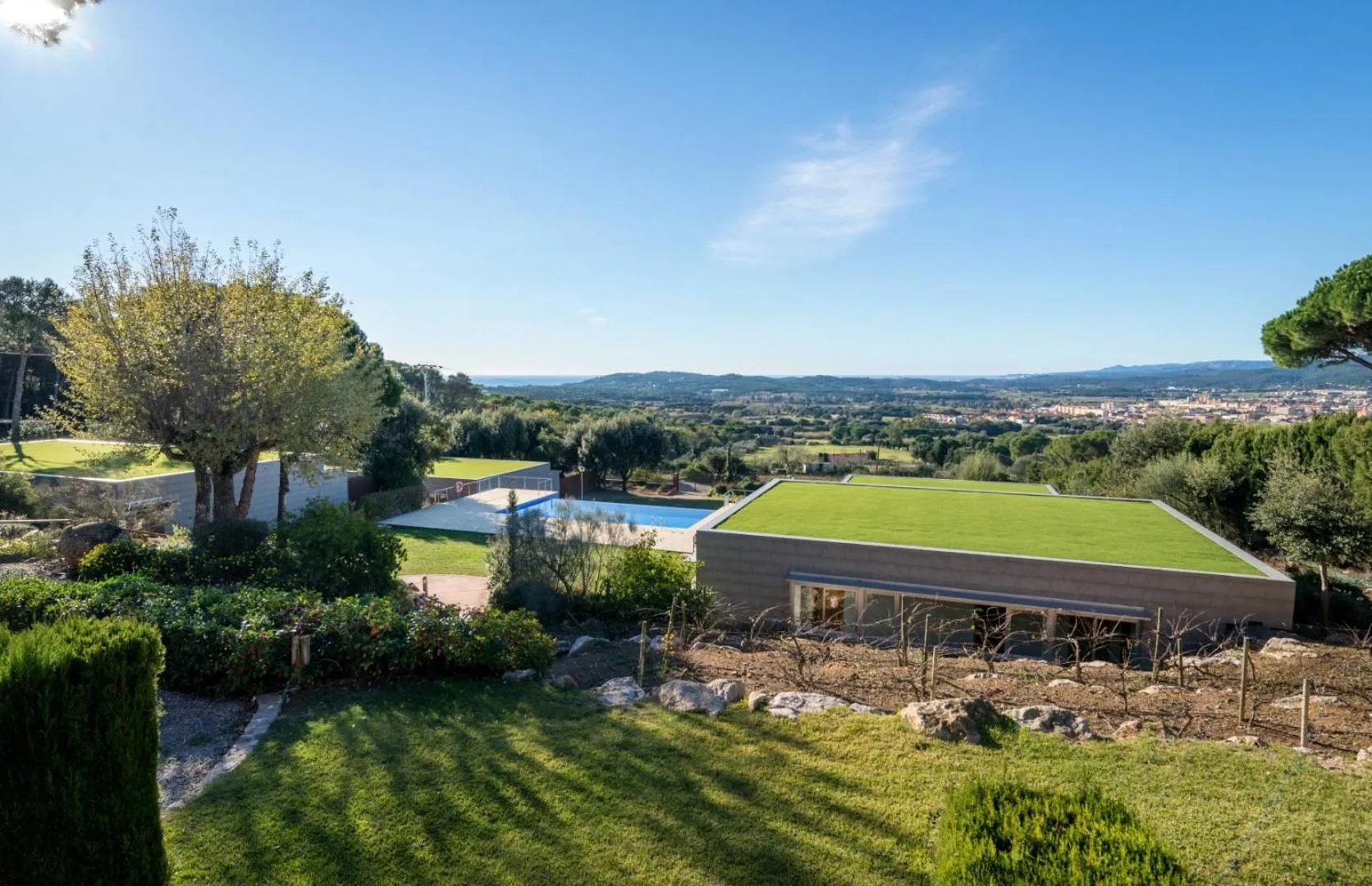 Garden view in Mas Ses Vinyes - Adults Only