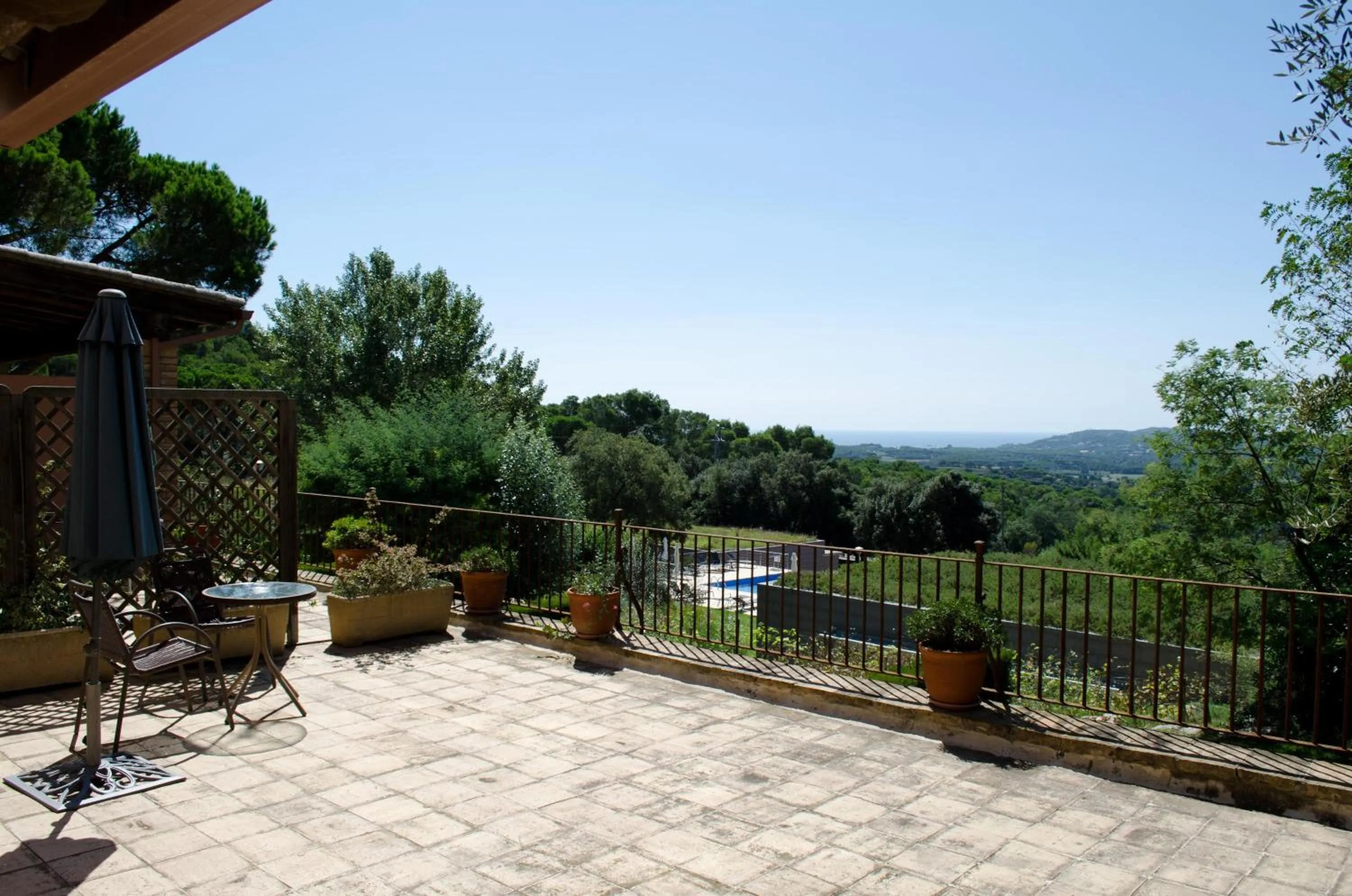 Balcony/Terrace in Mas Ses Vinyes - Adults Only