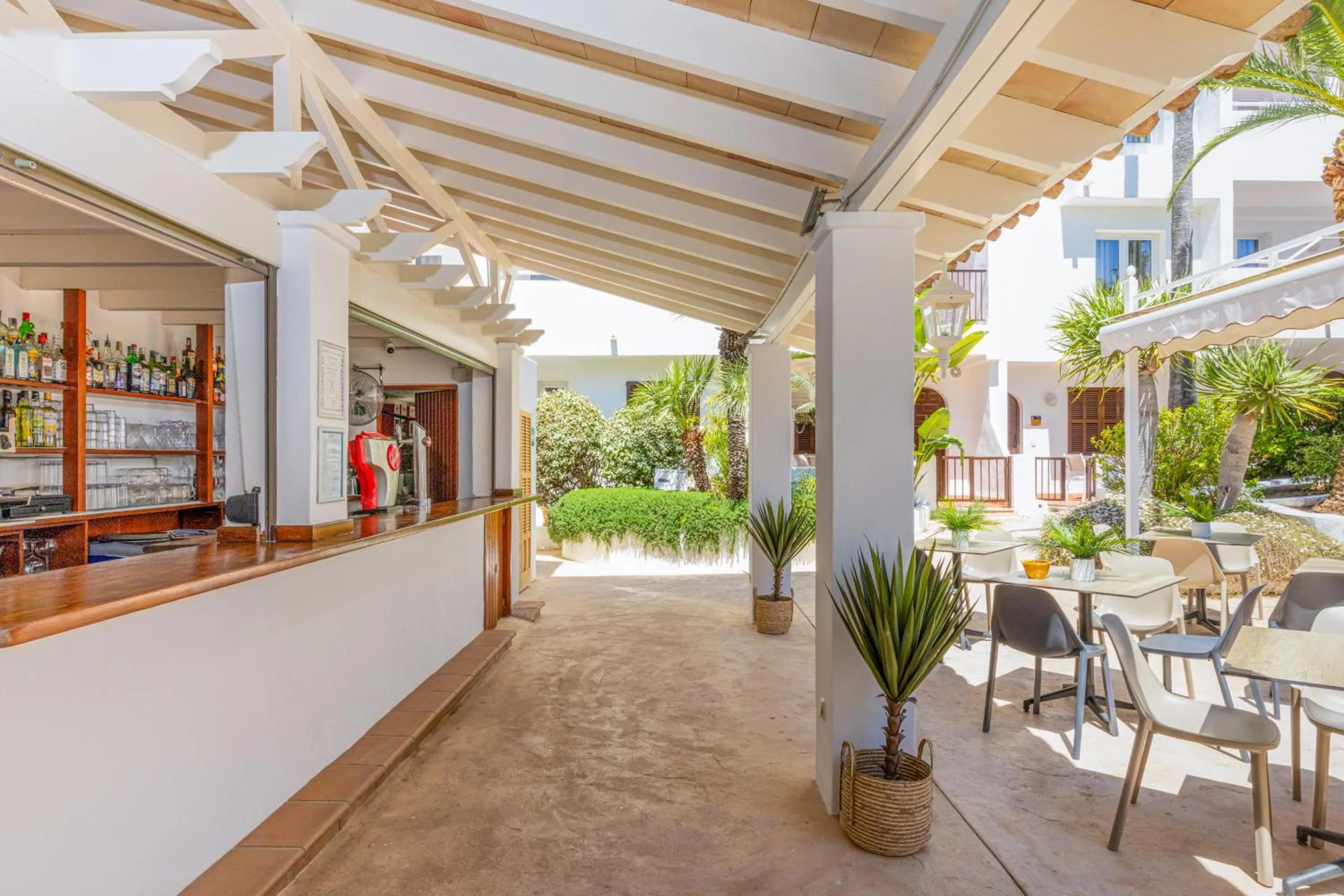 Patio in Sol Cala d´Or Apartamentos