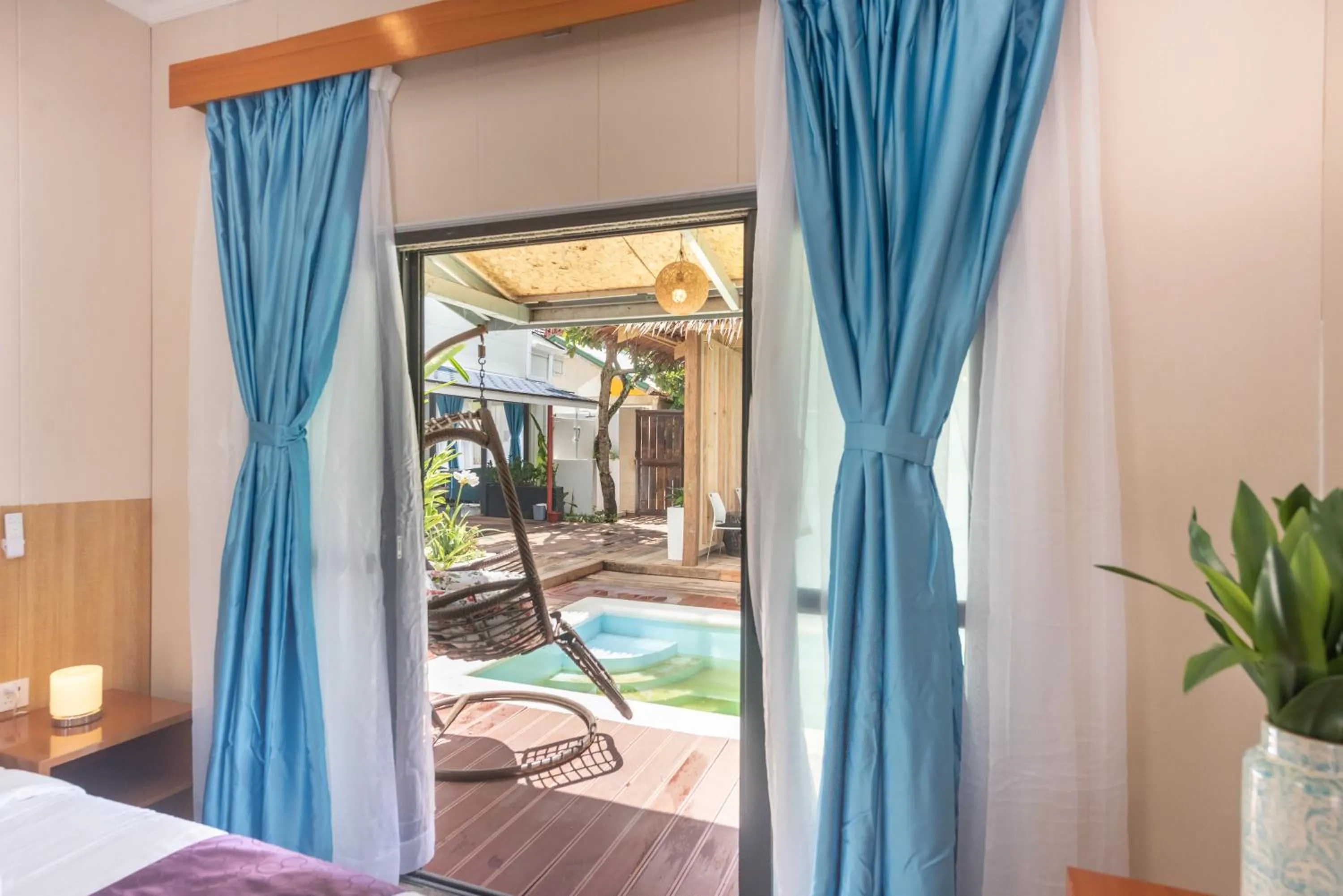 Bed in Siargao Seasky Resort