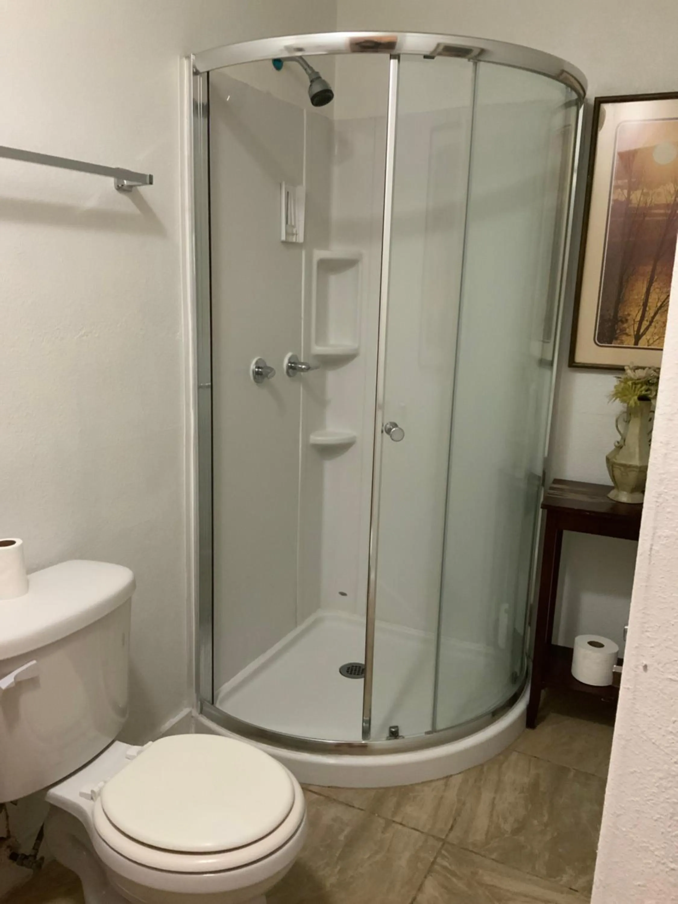 Shower in The Yellow Penthouse LLC