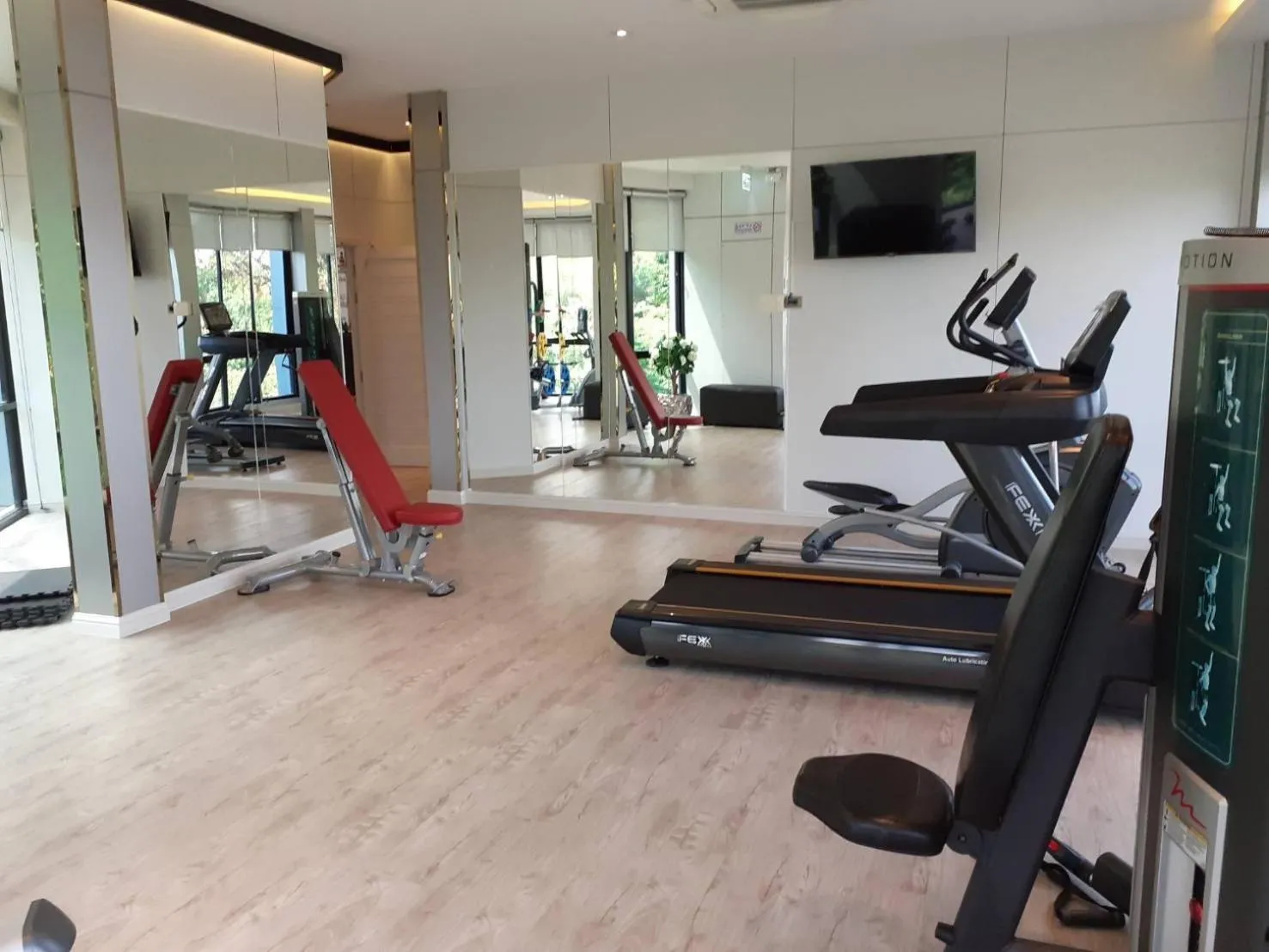 Fitness centre/facilities in Karnyapha Hotspring hotel
