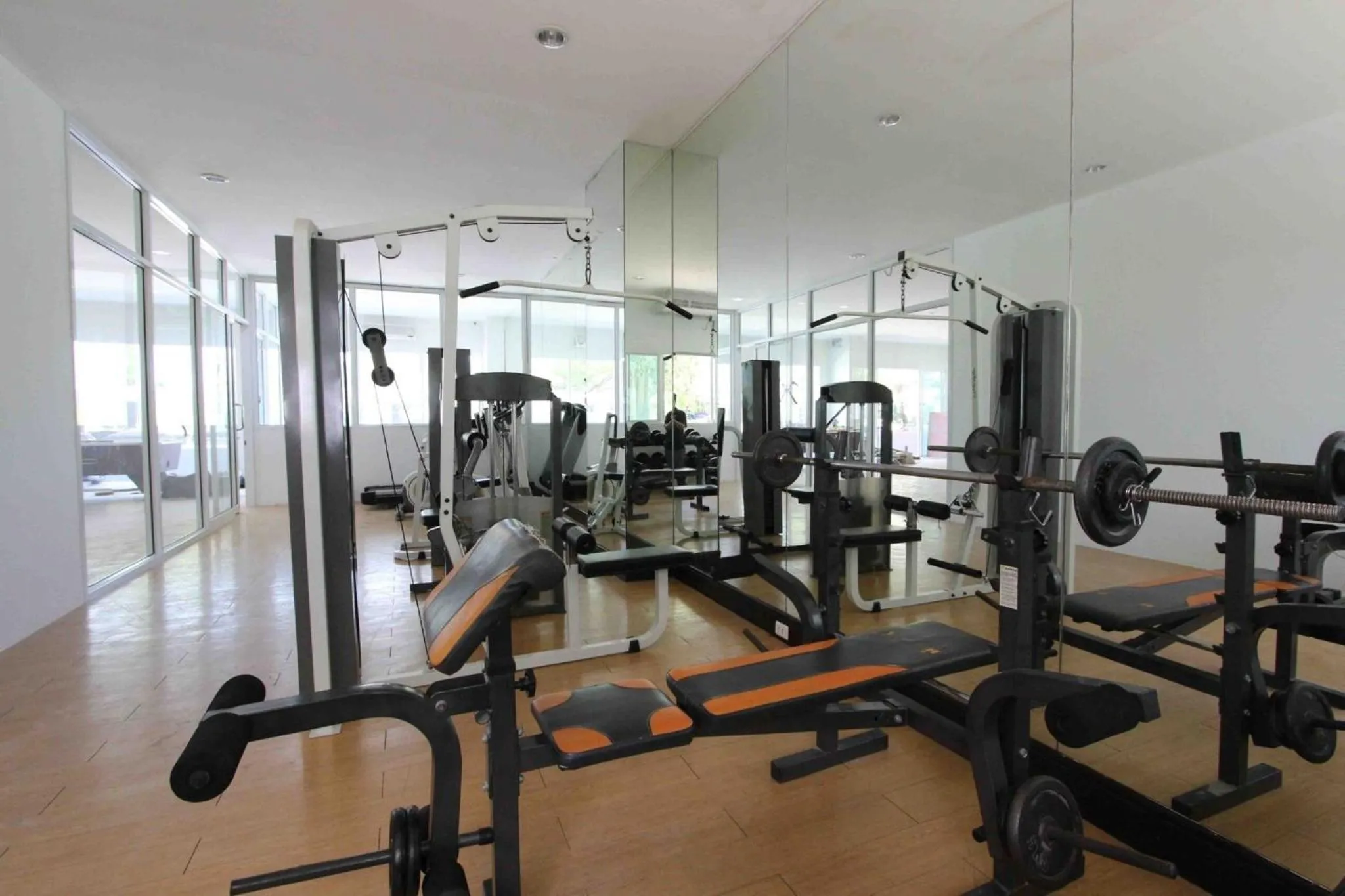 Fitness centre/facilities in The Leisure Hotel