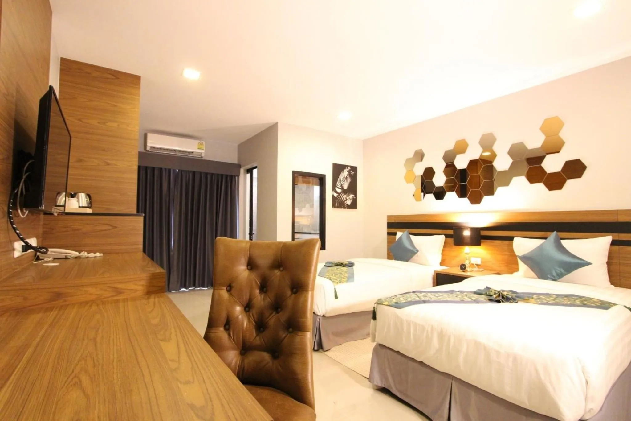 Bed in The Leisure Hotel