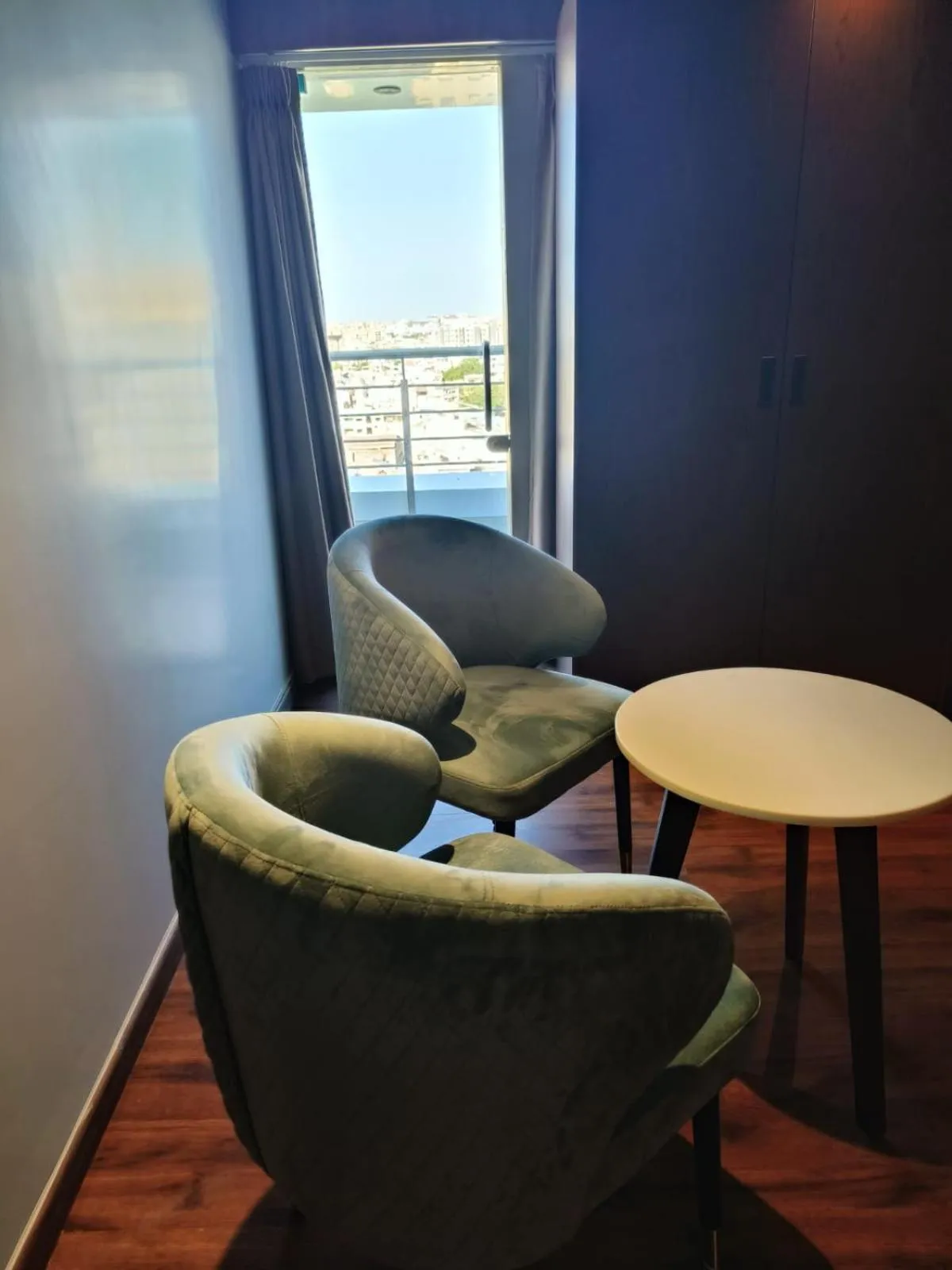 Seating area in Ramee International Surat