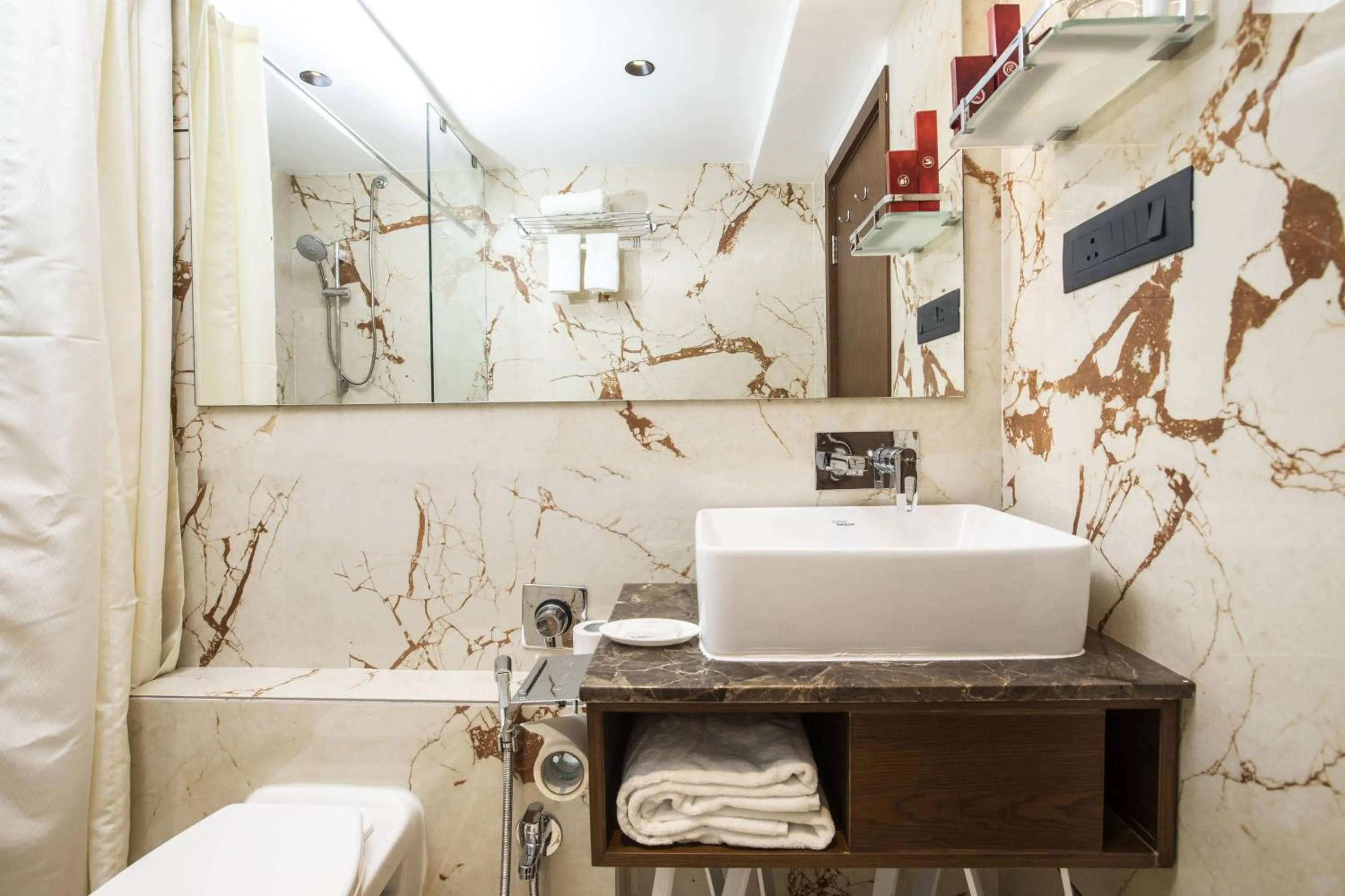 Bathroom in Ramee International Surat