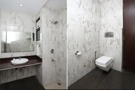 Toilet in Hotel Areeba by The Golden Taj Group & Hotels