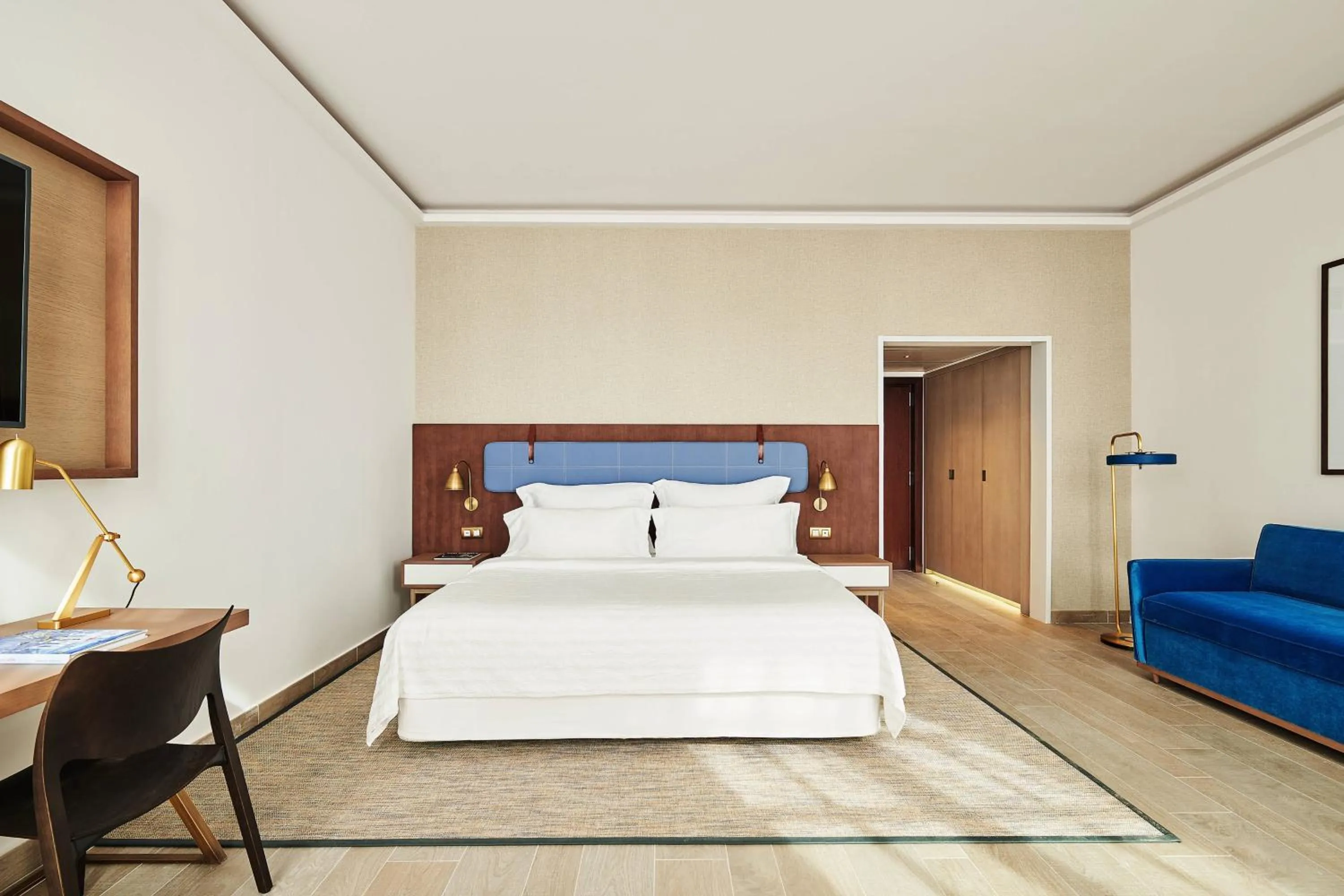 Photo of the whole room, Bed in Le Meridien Ra Beach Hotel and Spa