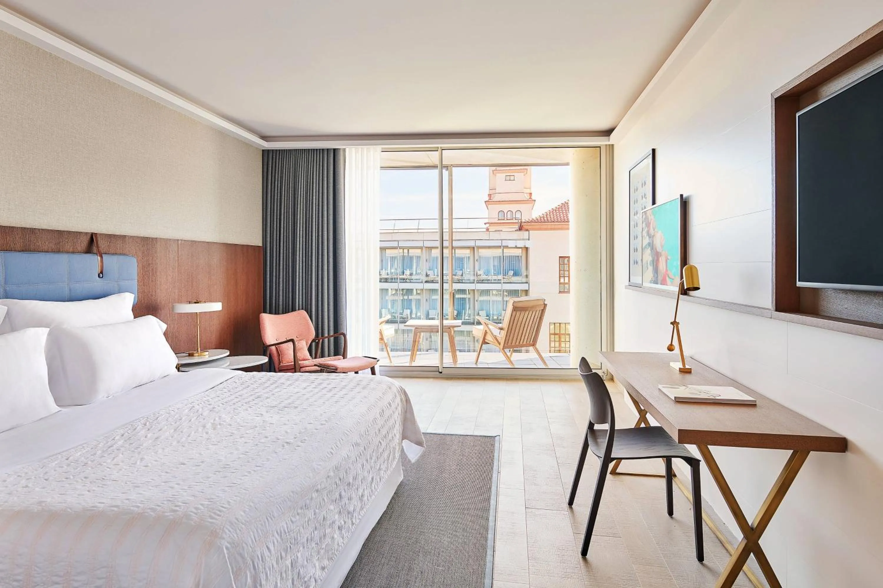 Photo of the whole room, Bed in Le Meridien Ra Beach Hotel and Spa