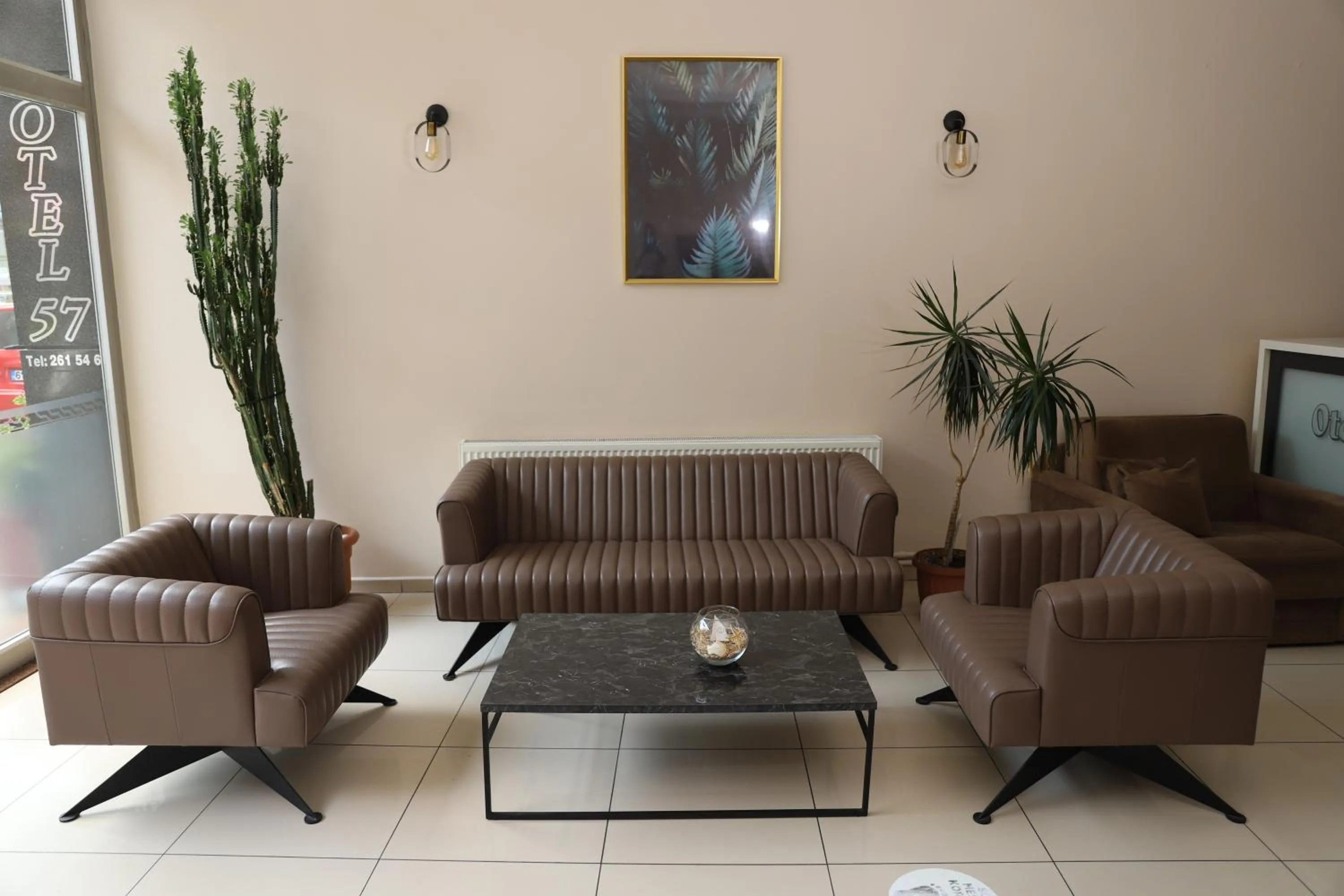 Lobby or reception in Otel 57