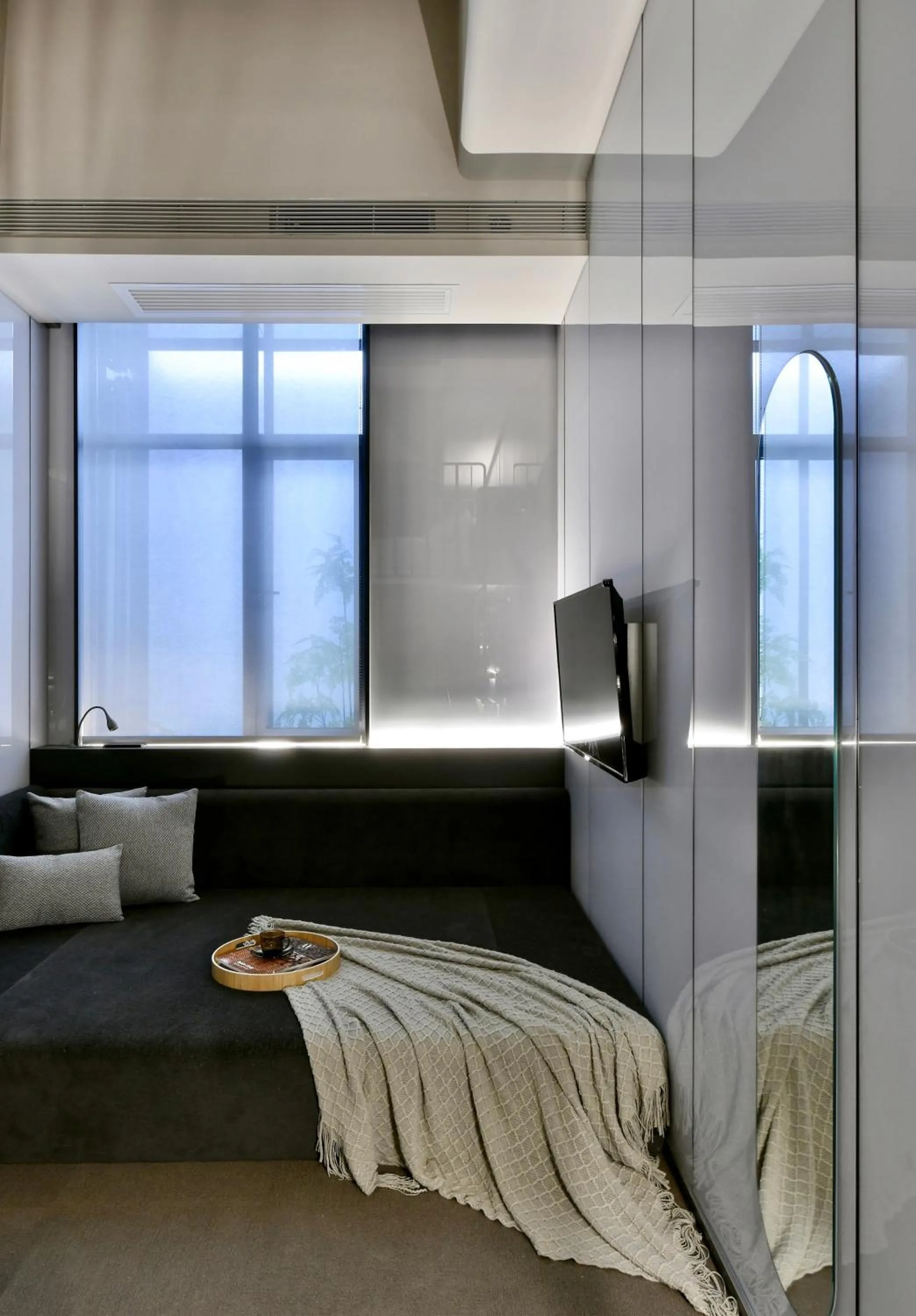 Seating area, Bed in NOA Hotel XIAMEN