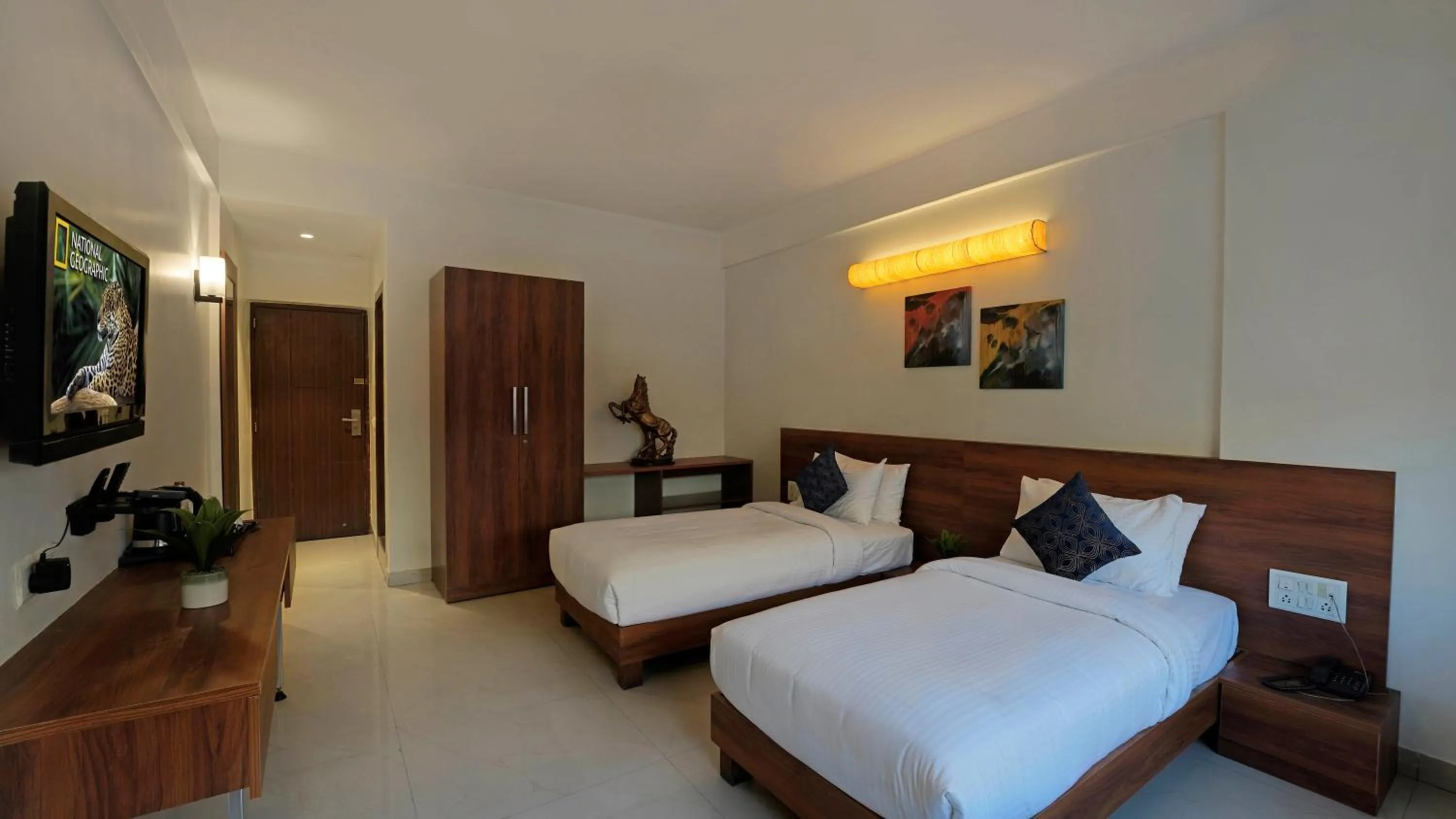 Bedroom, Bed in Ekaa Keys By Bestinn Leisure - Banglore