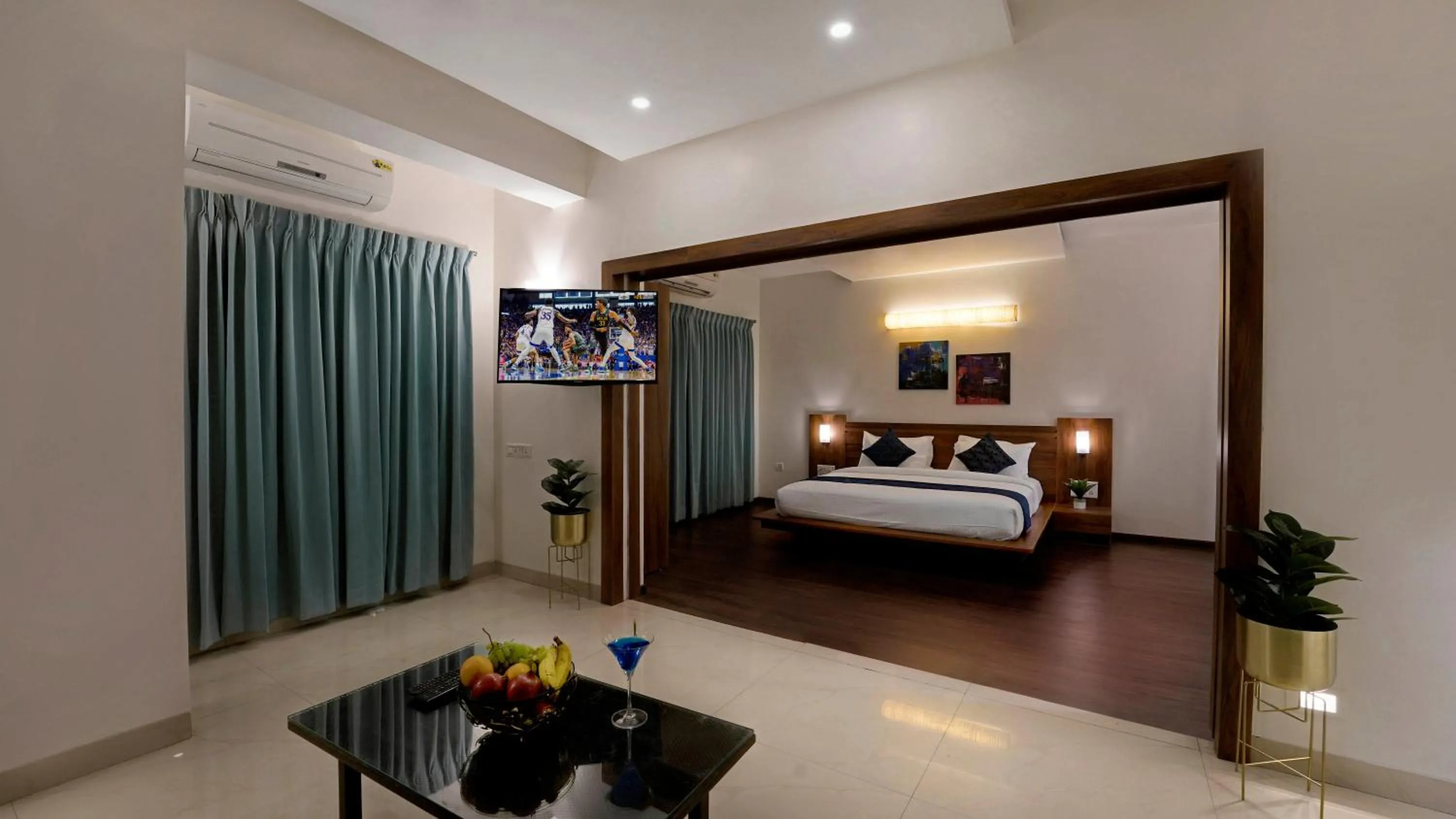 TV and multimedia, Bed in Ekaa Keys By Bestinn Leisure - Banglore
