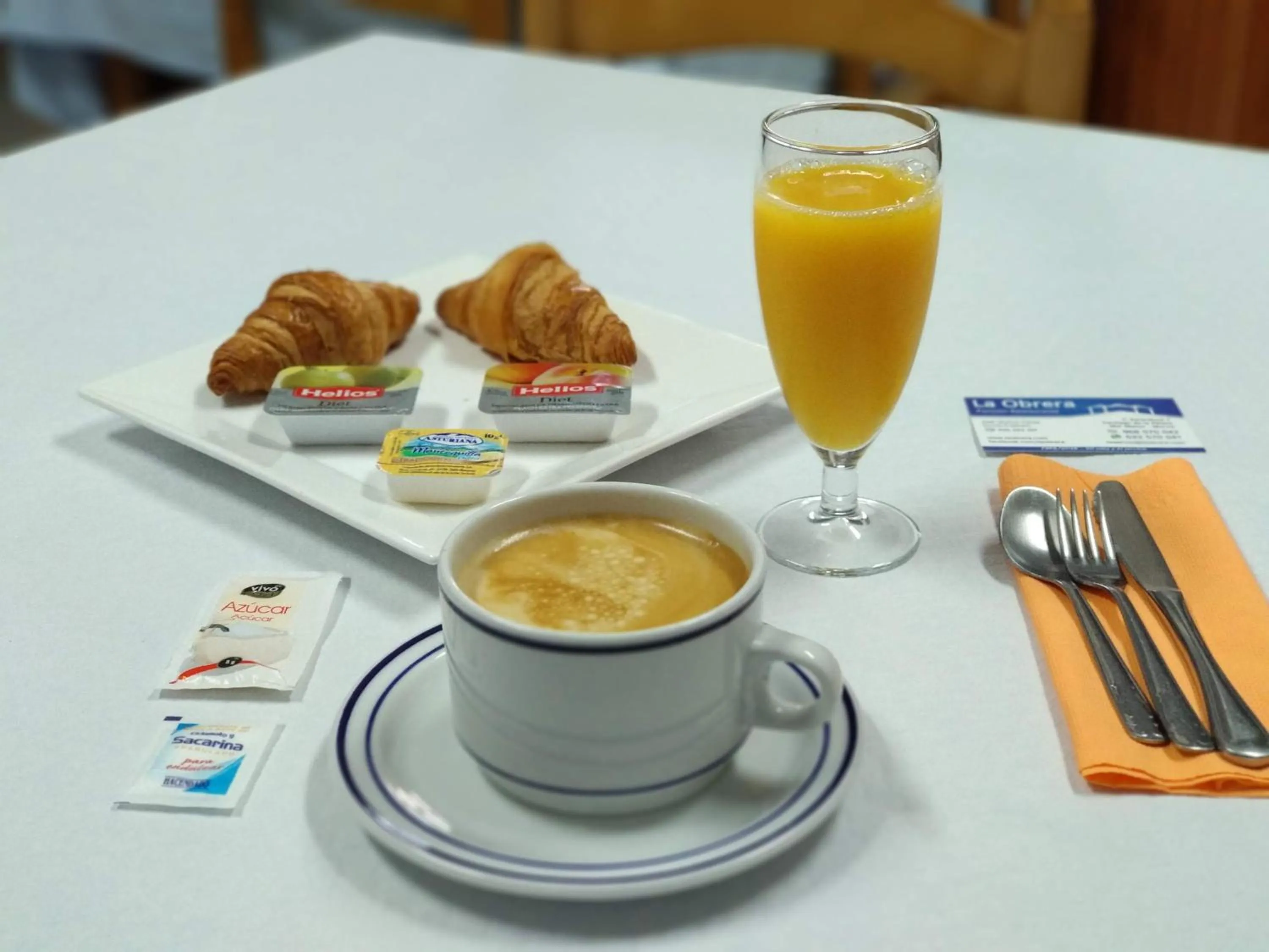 Breakfast in La Obrera