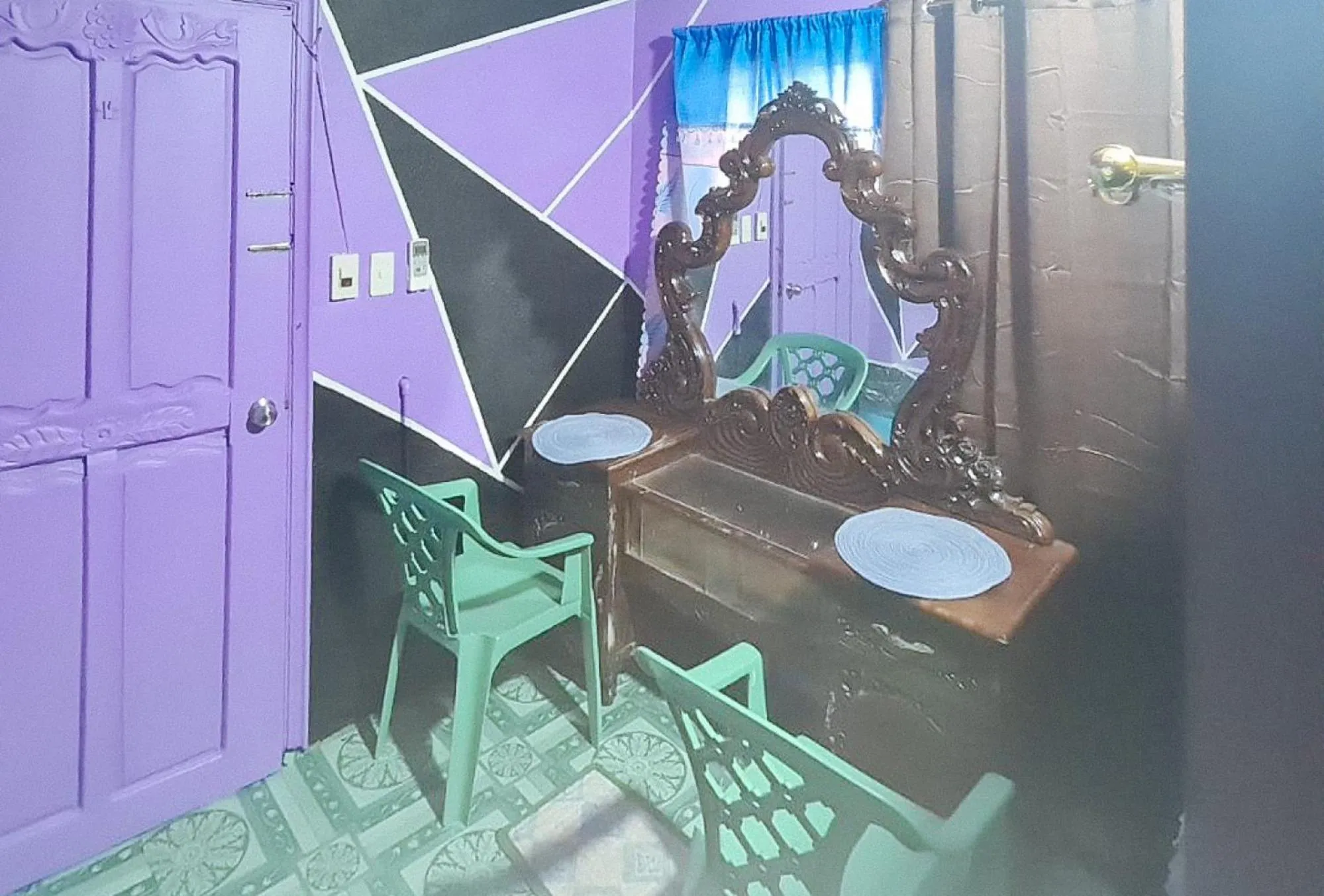 wardrobe in Yuzon Bedspace Transient Home & Staycation