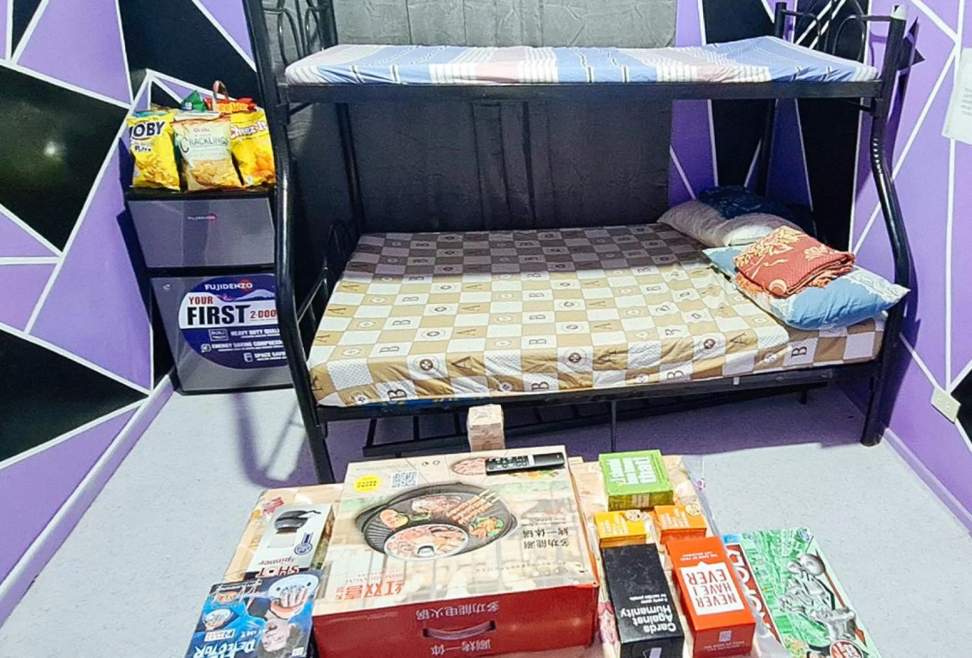 Photo of the whole room, Bed in Yuzon Bedspace Transient Home & Staycation