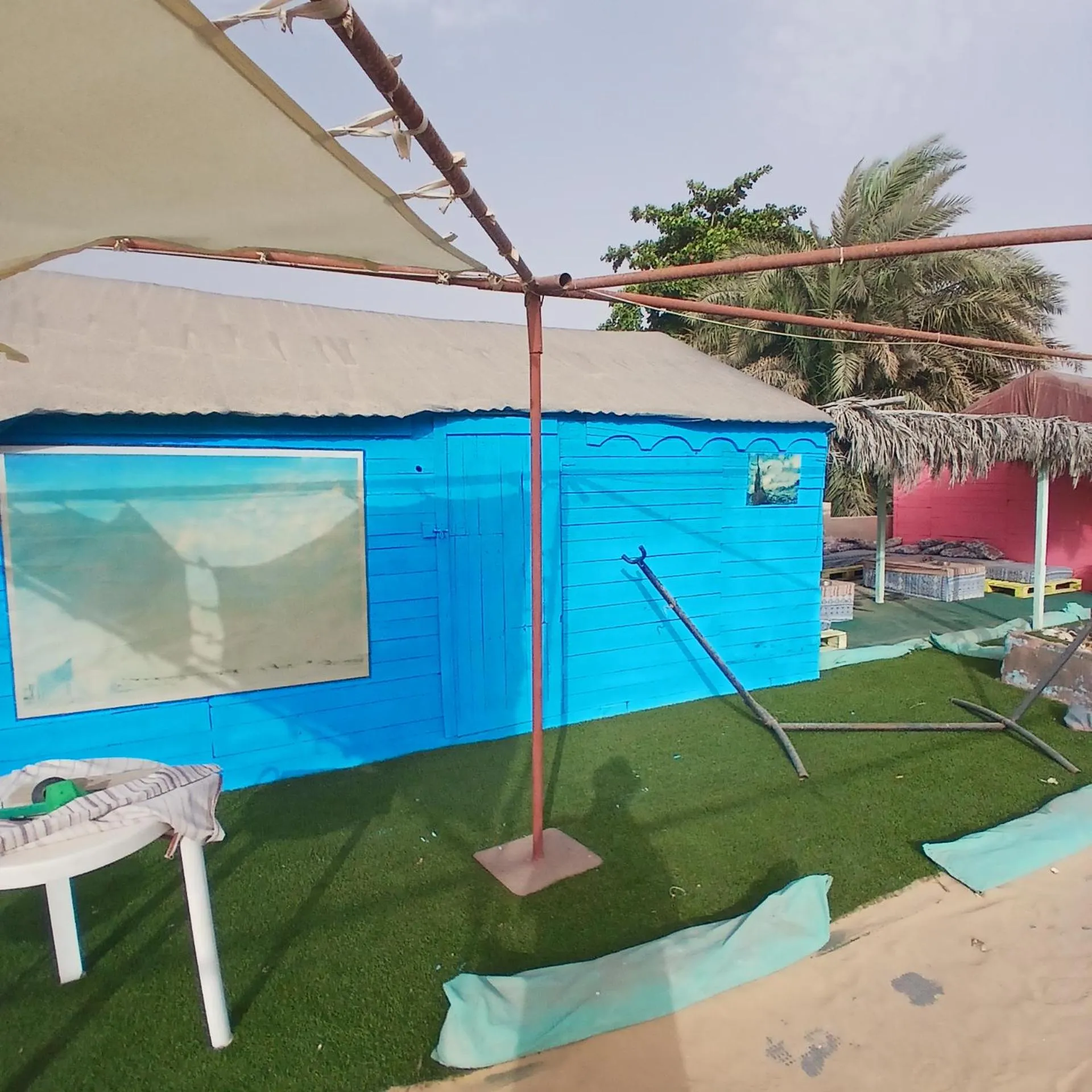 View (from property/room) in Auberge Triskell