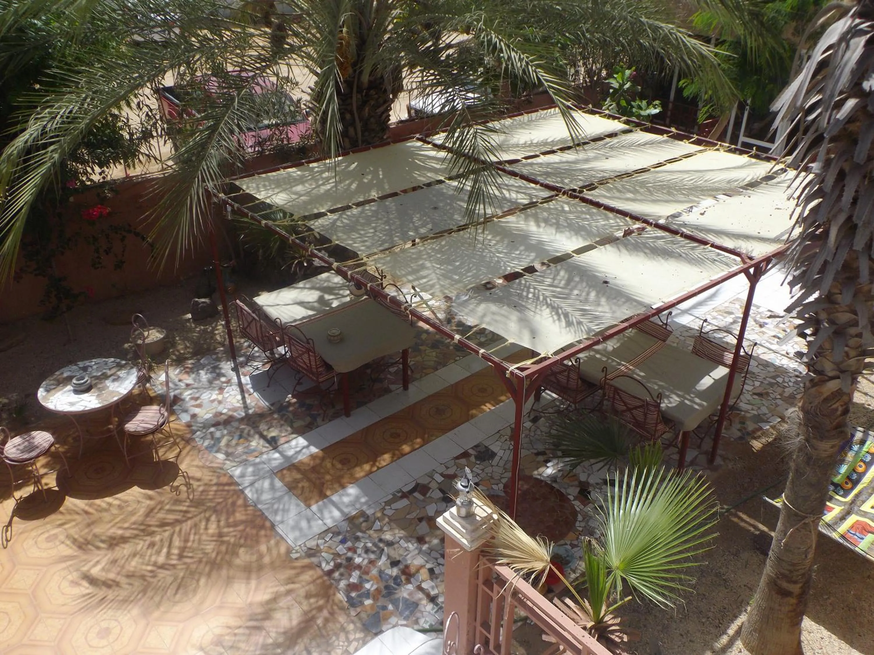 Balcony/Terrace in Auberge Triskell