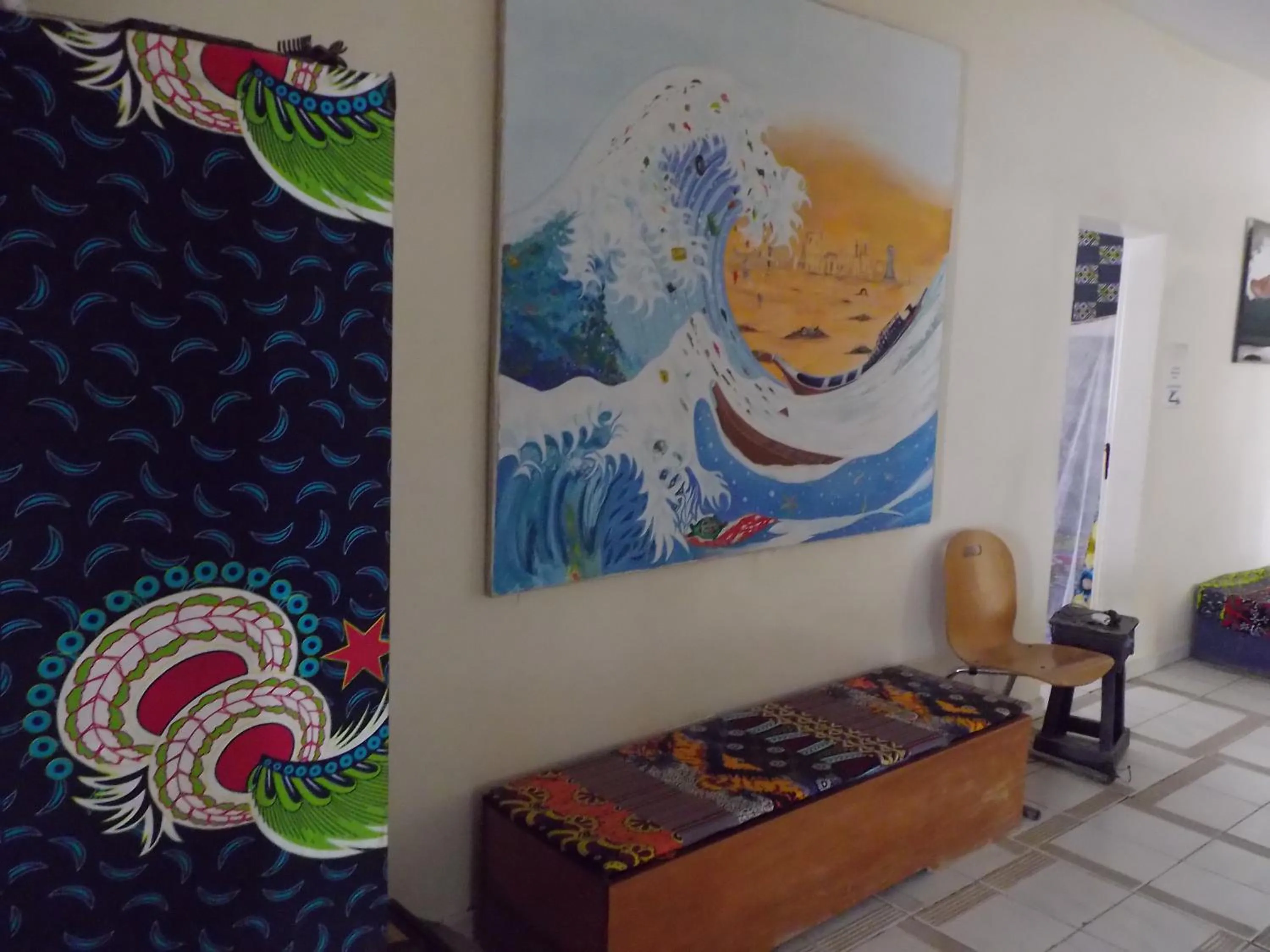 Decorative detail in Auberge Triskell