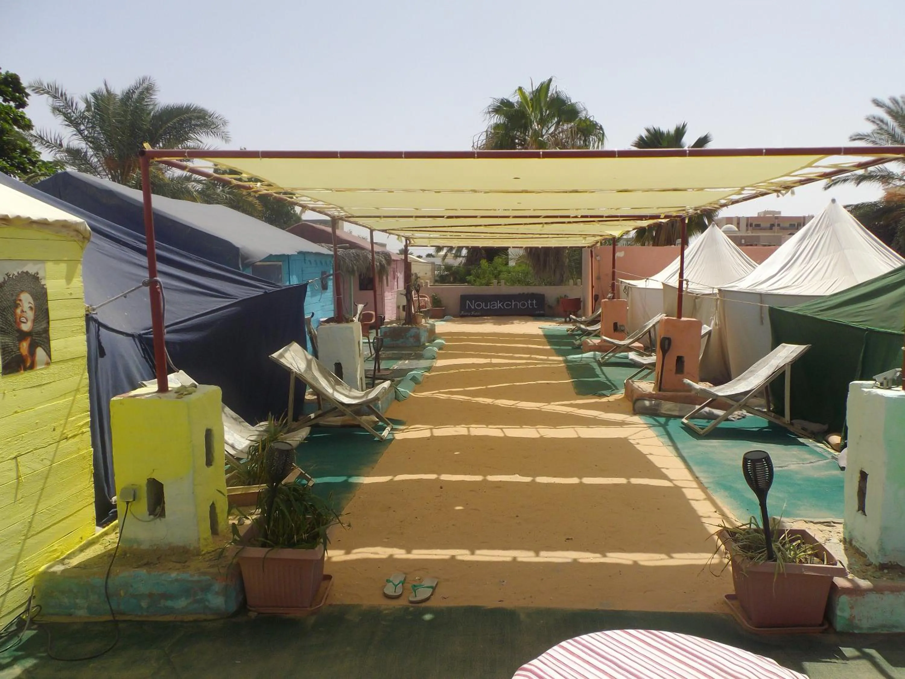 View (from property/room) in Auberge Triskell