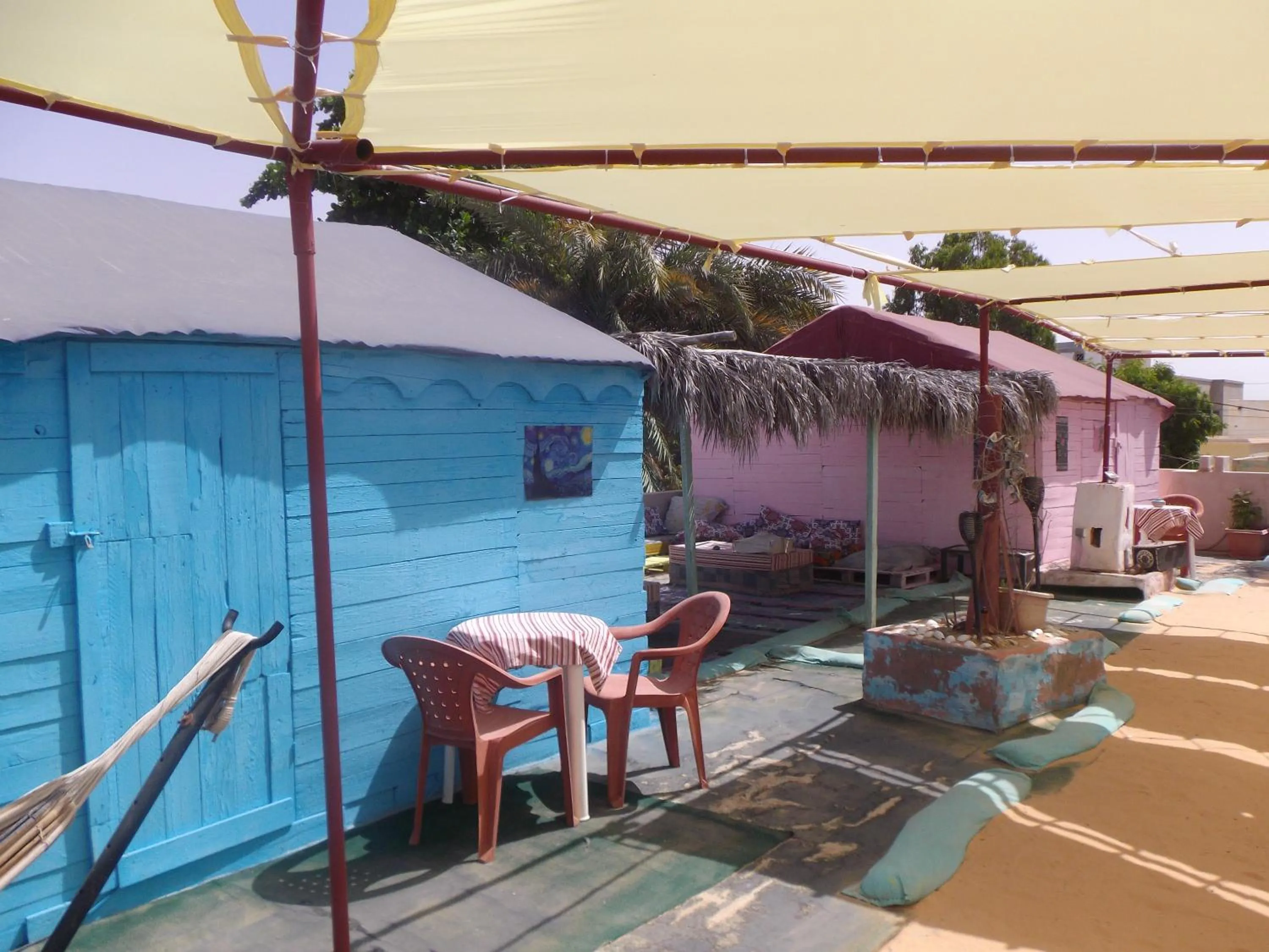 View (from property/room) in Auberge Triskell