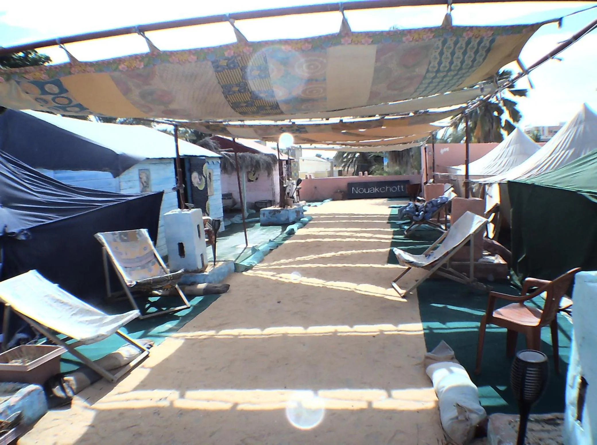 Patio in Auberge Triskell