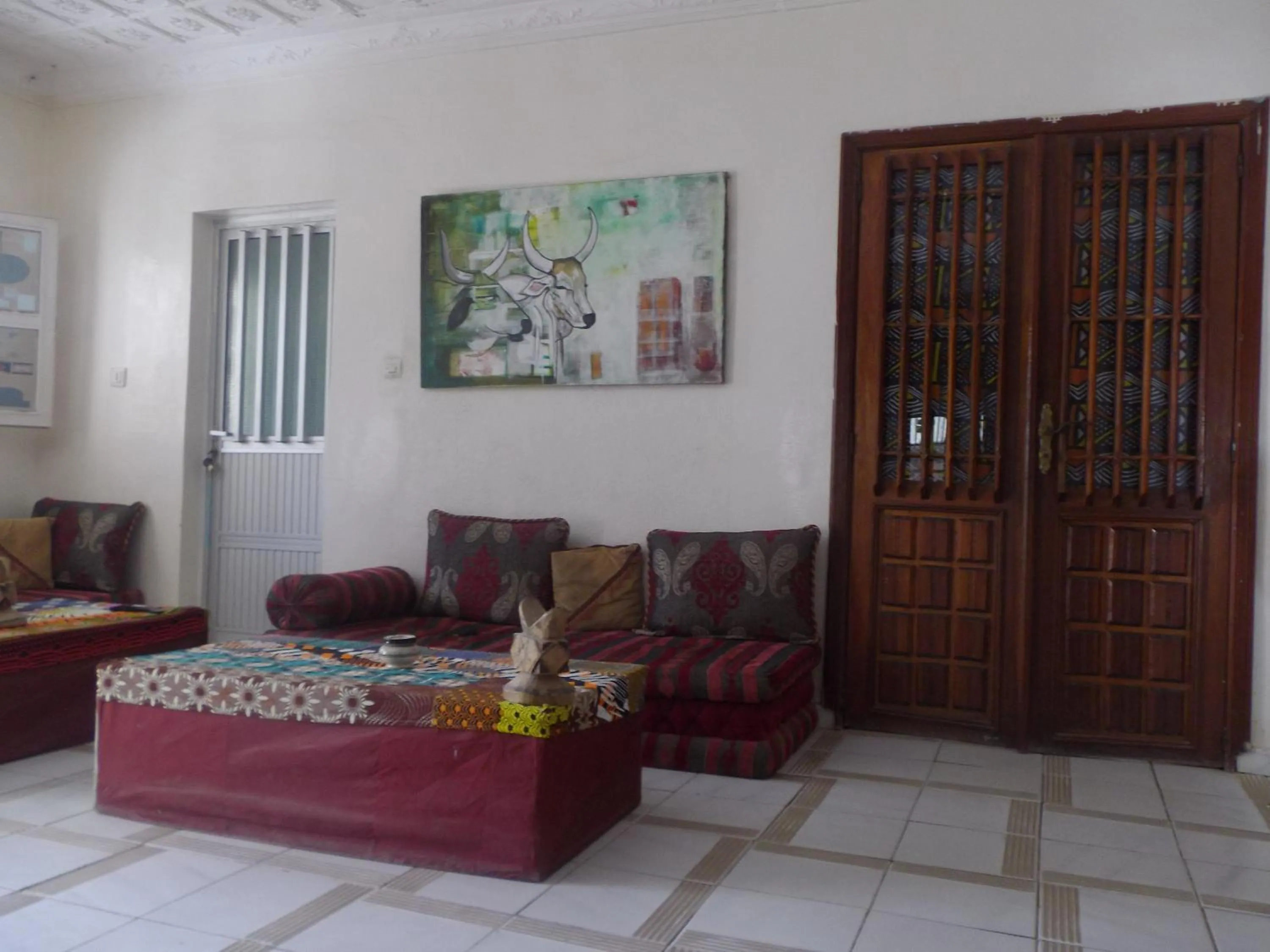 Living room in Auberge Triskell