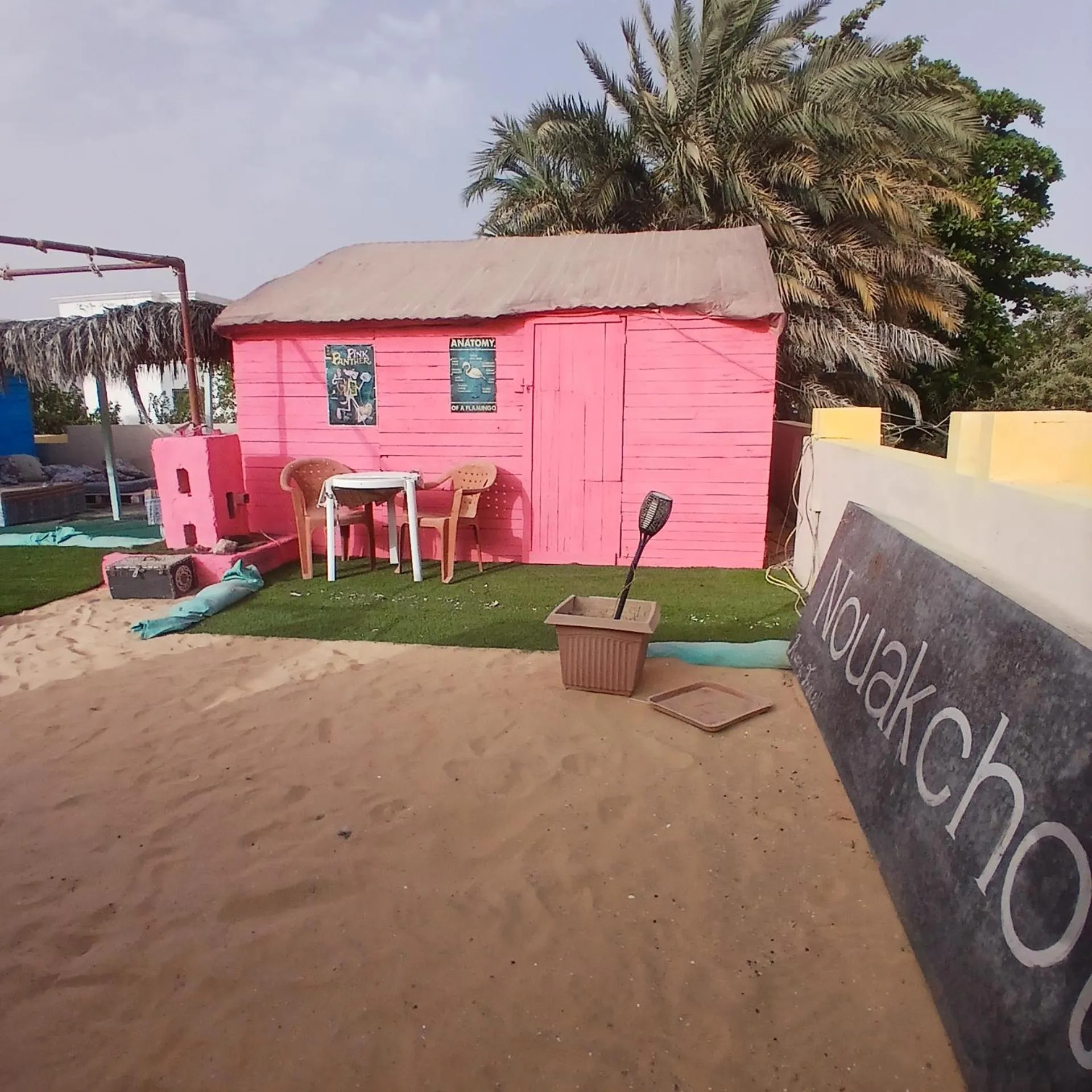 View (from property/room) in Auberge Triskell