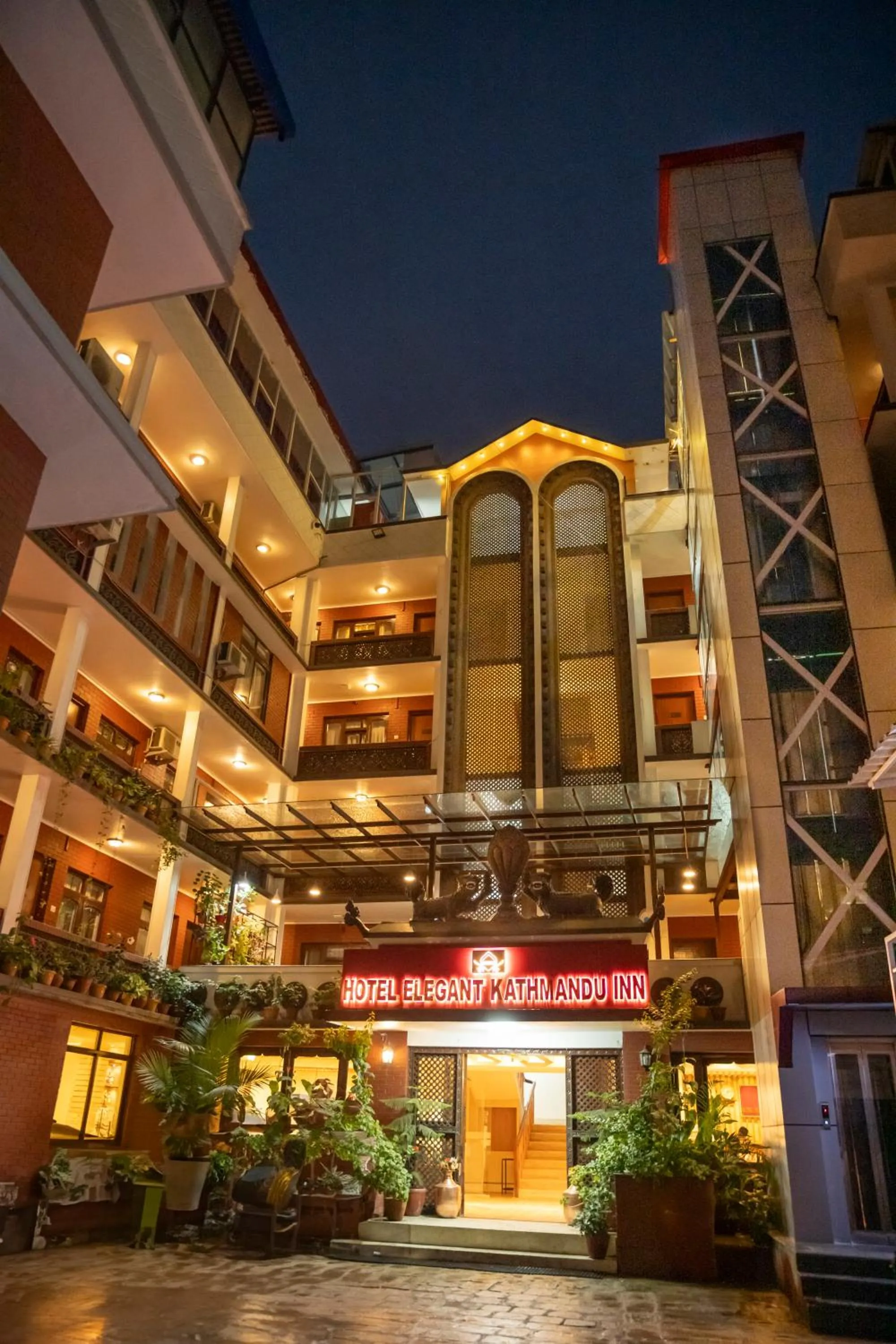 Property building in Hotel Elegant Kathmandu Inn