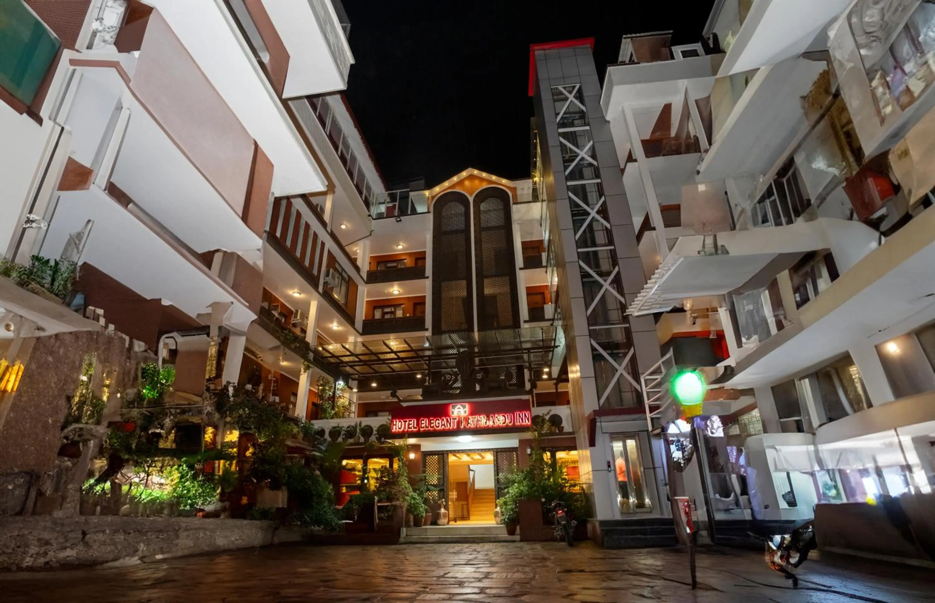 Property building in Hotel Elegant Kathmandu Inn